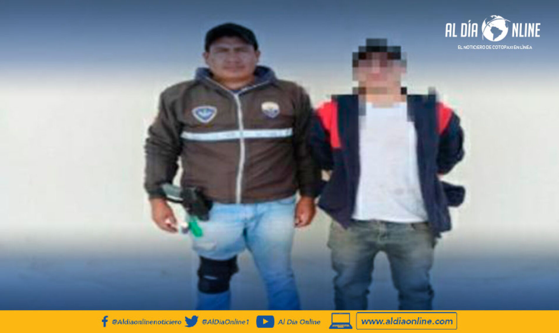 CIUDADANO ECUATORIANO ES DETENIDO CON DROGA EN EL SECTOR SAN BUENAVENTURA-LATACUNGA