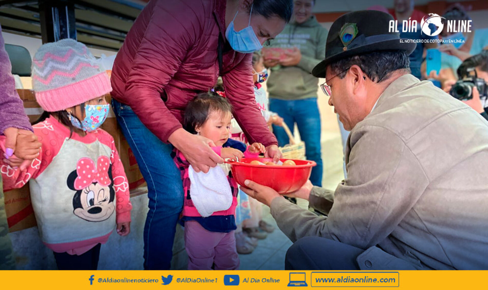 PREFECTURA DE COTOPAXI IMPLEMENTA PLAN DE NUTRICIÓN EN PARROQUIAS RURALES
