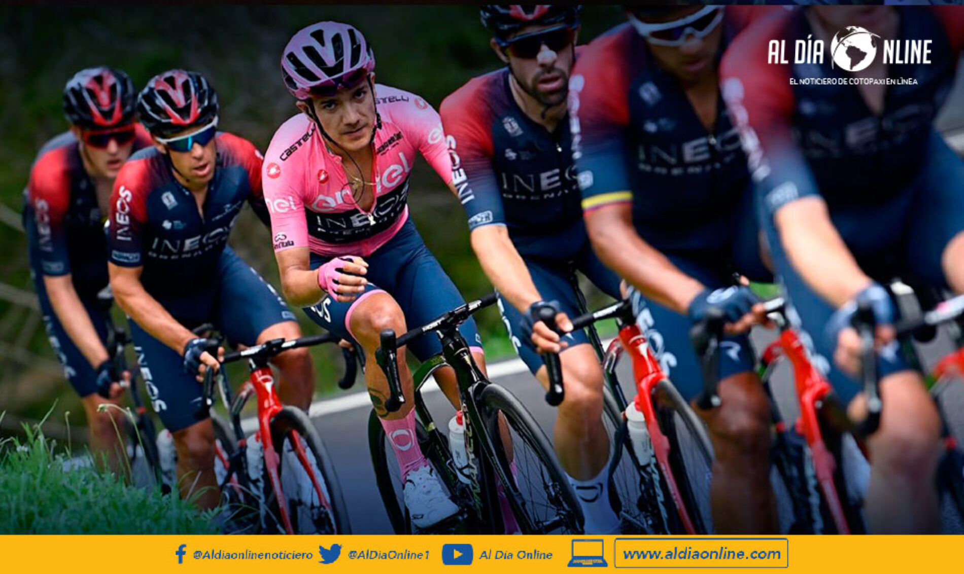 TRIUNFAZO DE BUITRAGO EN EL GIRO Y CARAPAZ SIGUE DE LÍDER POR CUARTO DÍA