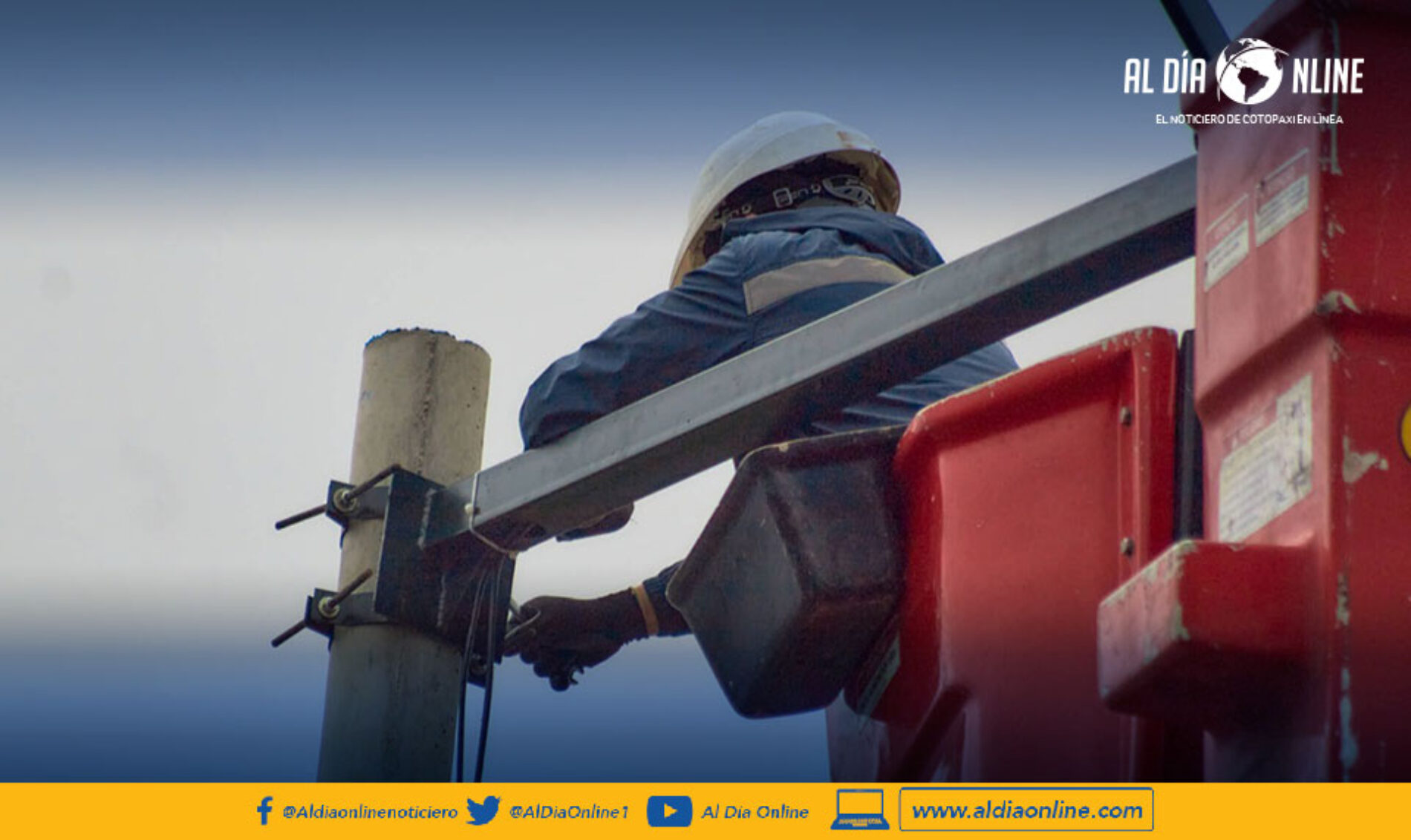 MUNICIPIODE LATACUNGA INSTALA  12 NUEVAS CÁMARAS DE VIDEOVIGILANCIA