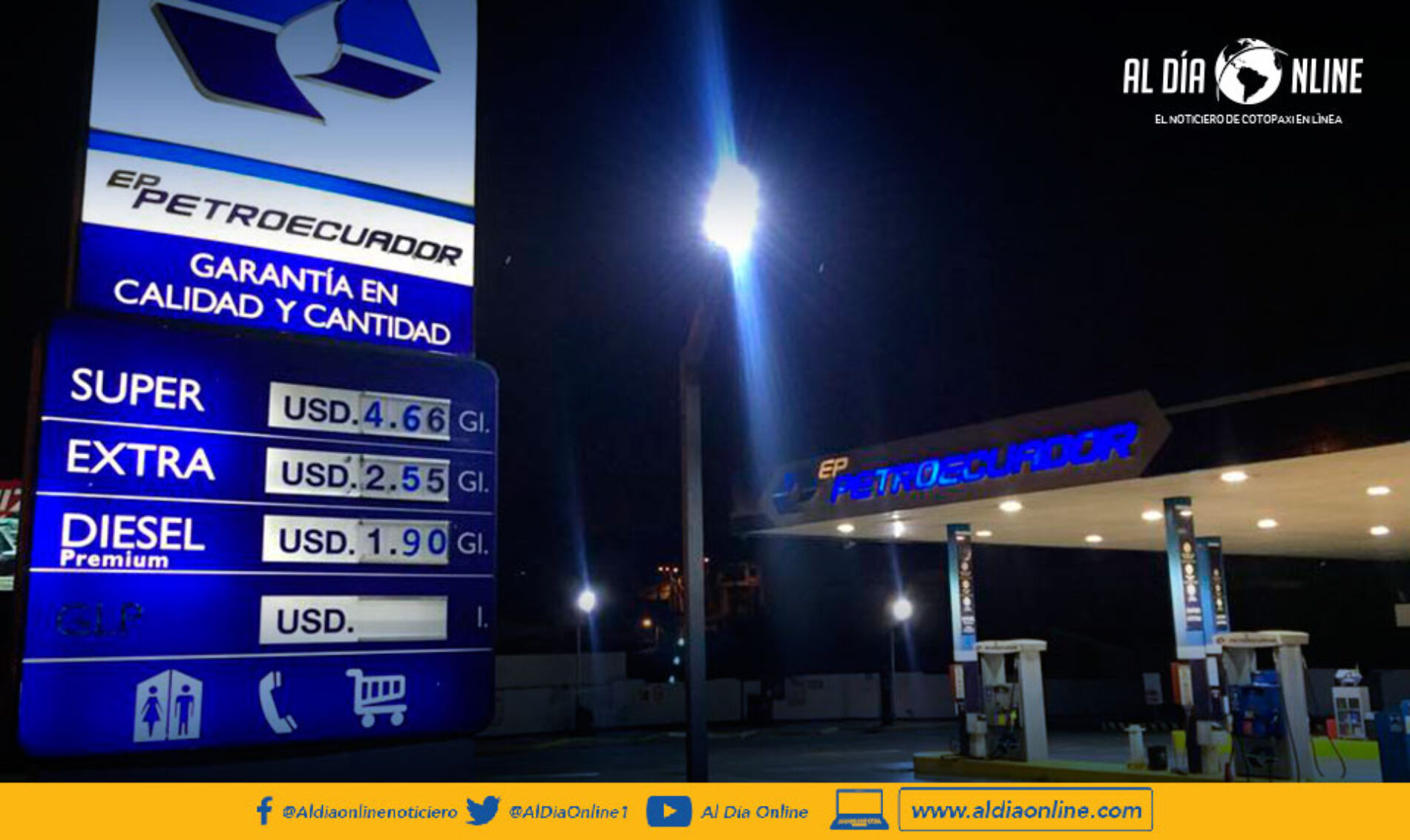 EL 12 DE MAYO, LA GASOLINA SÚPER BAJARÁ DE $ 4,66 A $ 4,20 POR EFECTO DE LA CAÍDA DEL PRECIO DEL CRUDO, ANUNCIA EL GERENTE DE PETROECUADOR