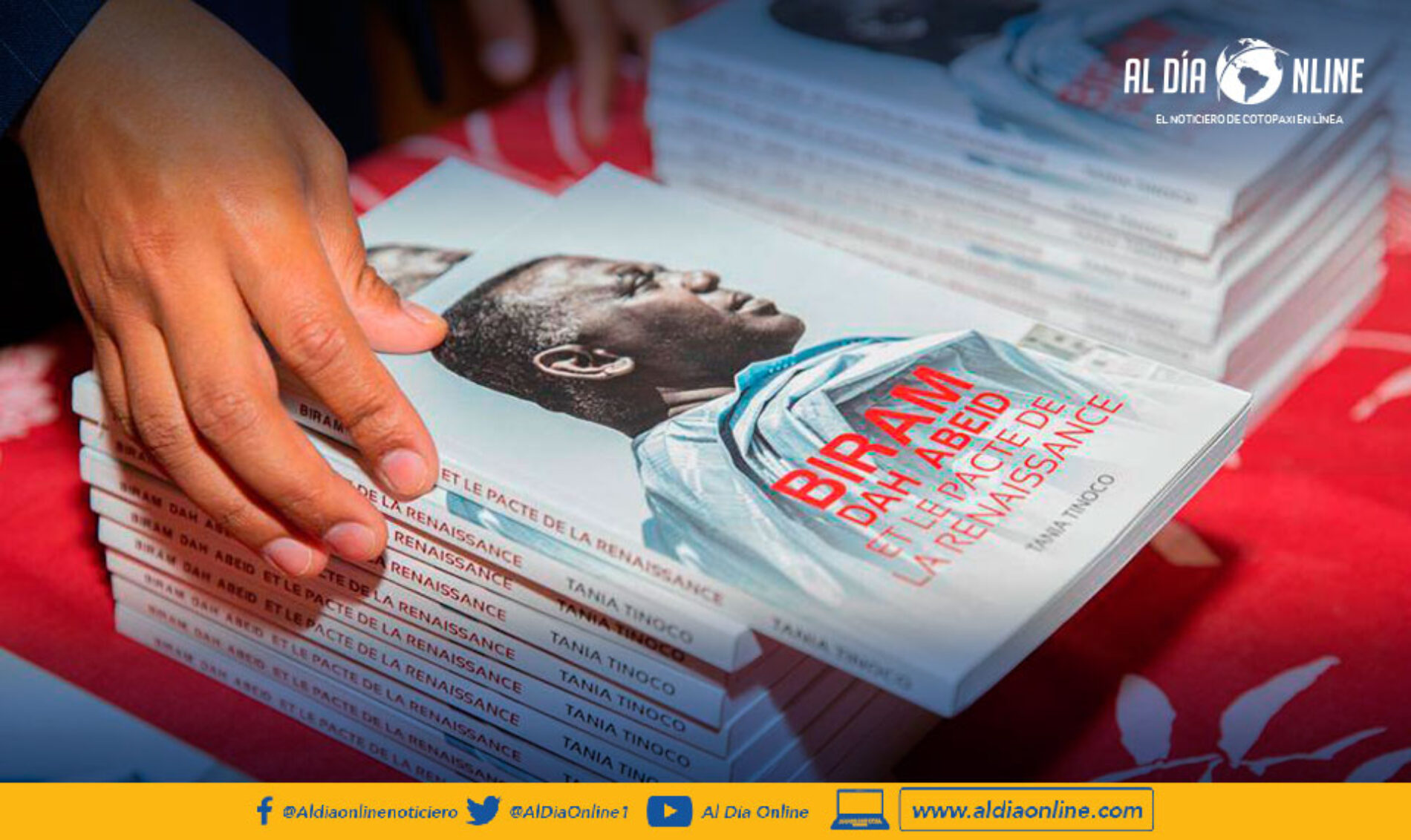 TANIA TINOCO ESCRIBIÓ UN LIBRO SOBRE LA ESCLAVITUD EN MAURITANIA AFRICA EN EL 2019.
