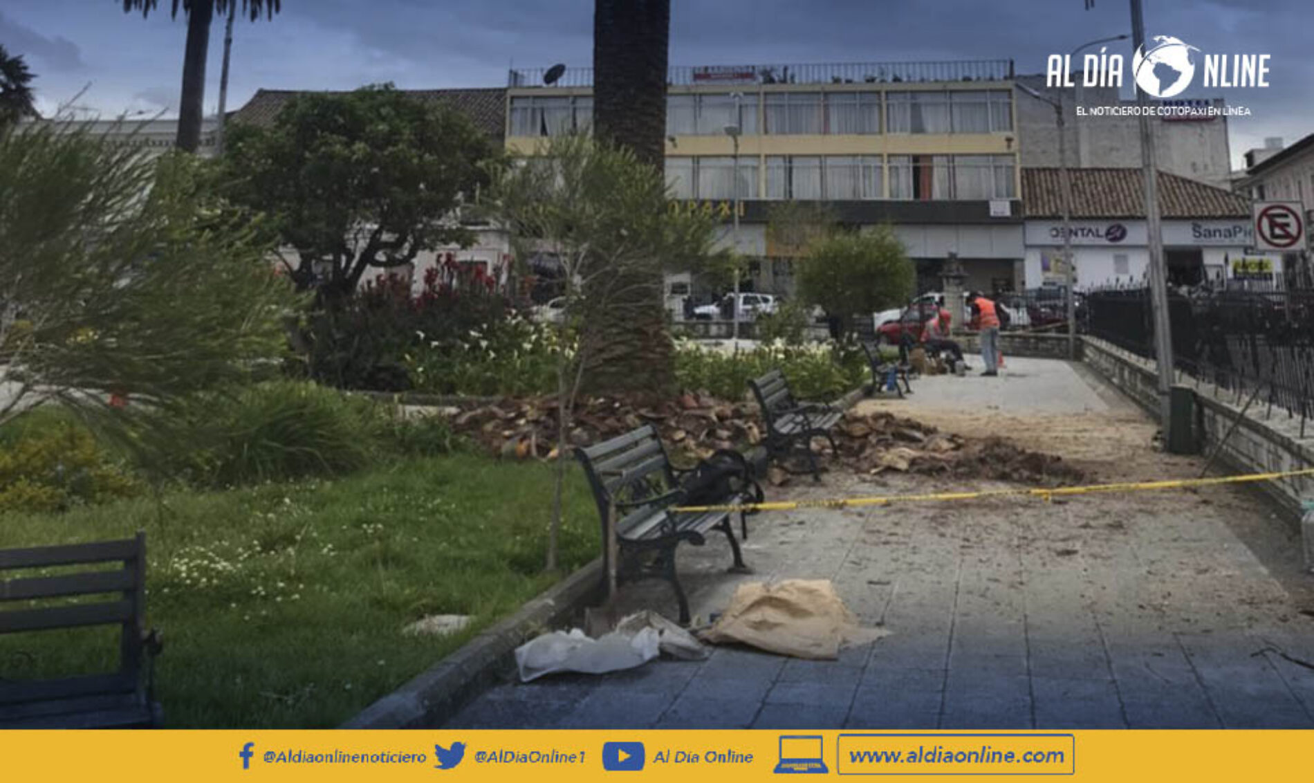 DIRECCIÓN DE AMBIENTE INTERVIENE PARQUES QUE PRESENTAN DESCUIDO. (VIDEO)