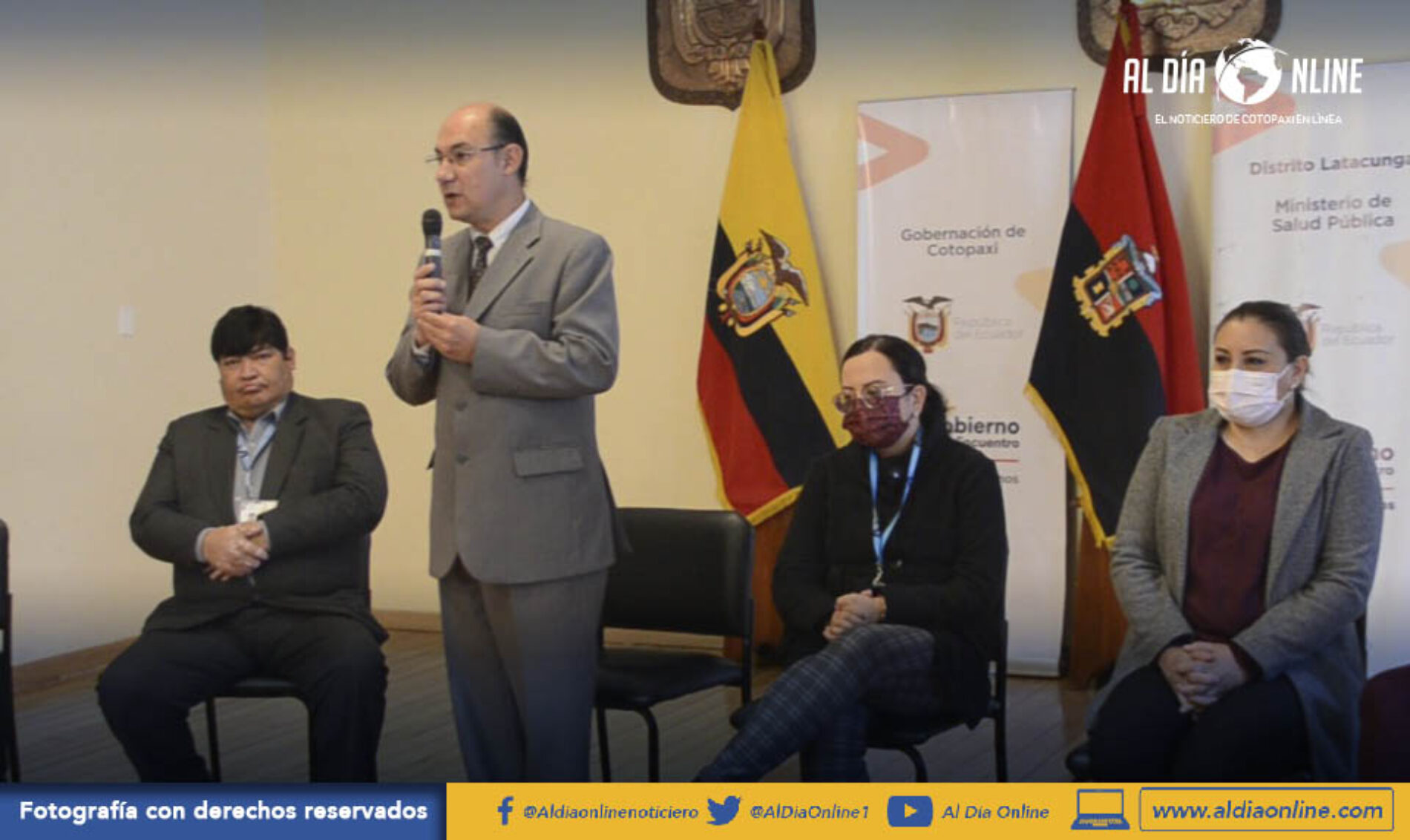 GOBERNACIÓN DE COTOPAXI, RECIBIÓ EL RECONOCIMIENTO COMO ESTABLECIMIENTO LIBRE DE HUMO. (VIDEO)