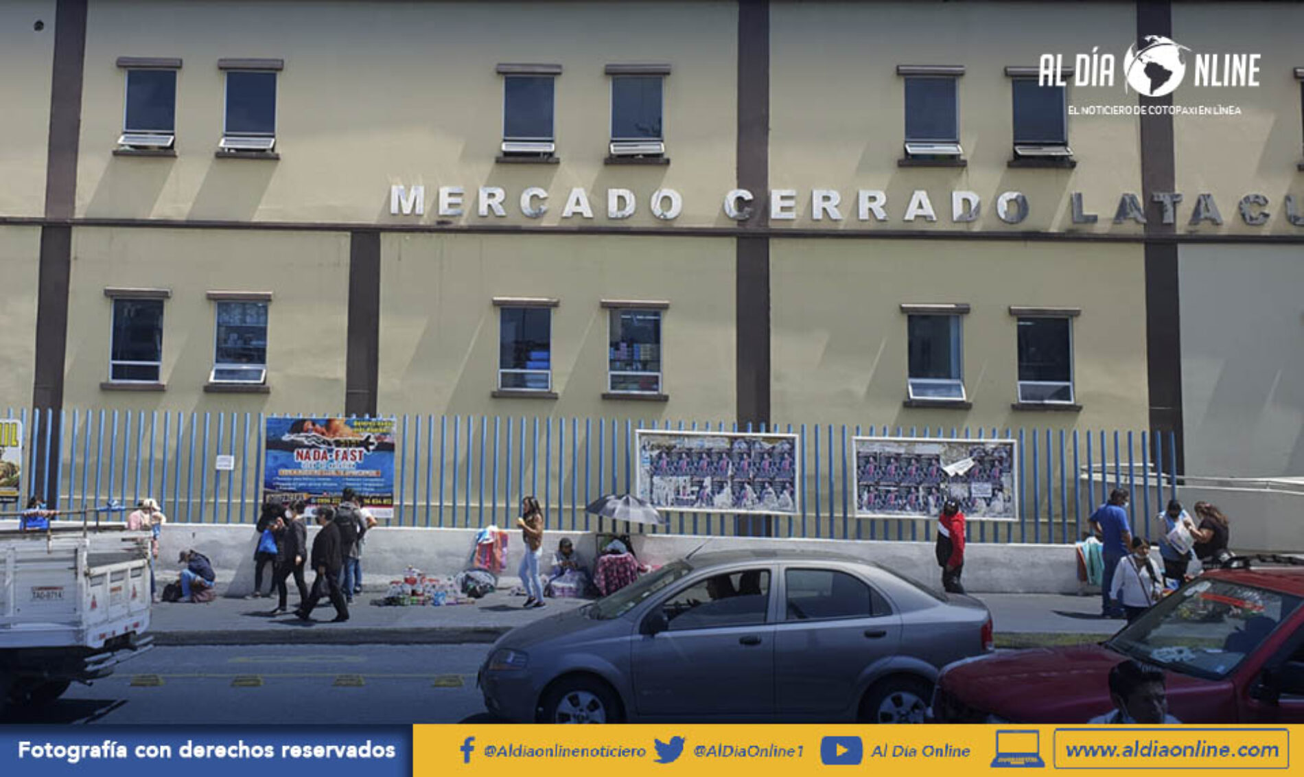 DISPUTA POR VENTAS COMERCIANTES INFORMALES AUMENTAN EN LATACUNGA. (VIDEO)