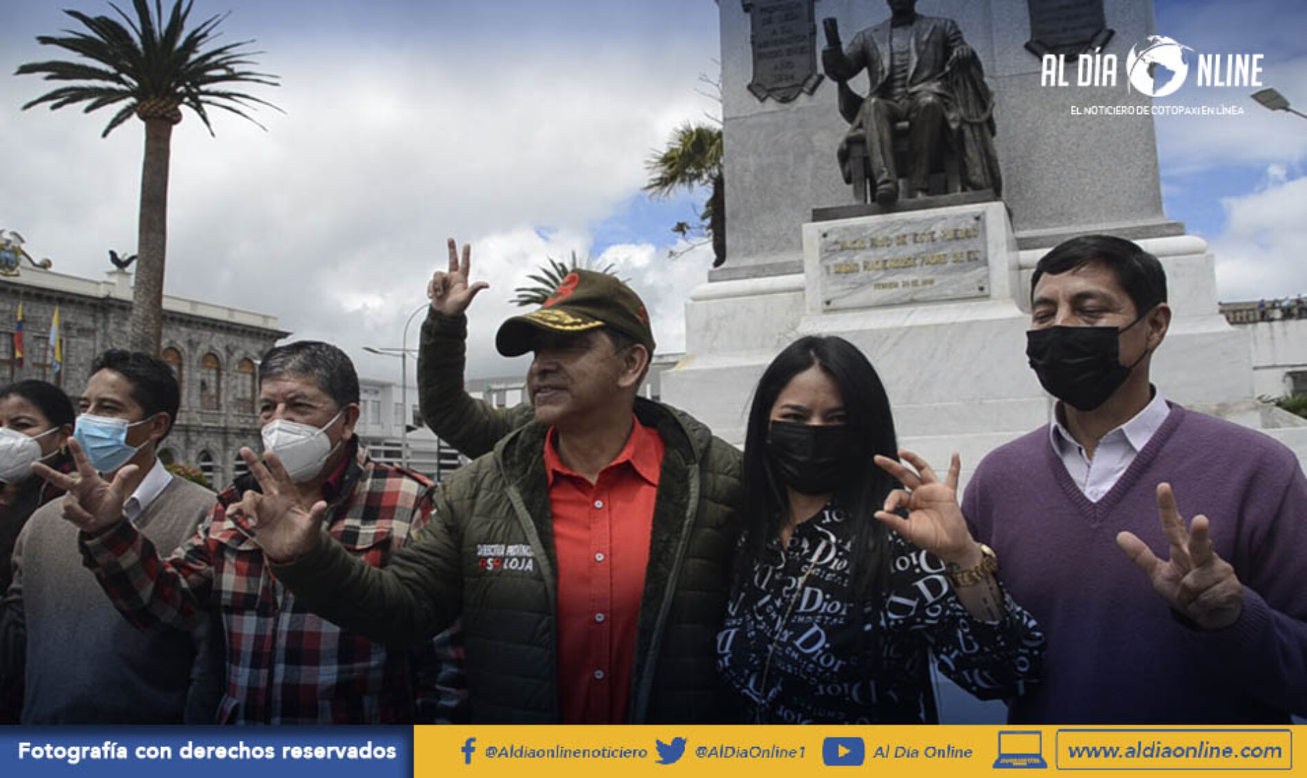 LUCIO GUTIÉRREZ POSESIONÓ A LA NUEVA DIRECTIVA PROVINCIAL DEL PARTIDO SOCIEDAD PATRIÓTICA. (VIDEO)