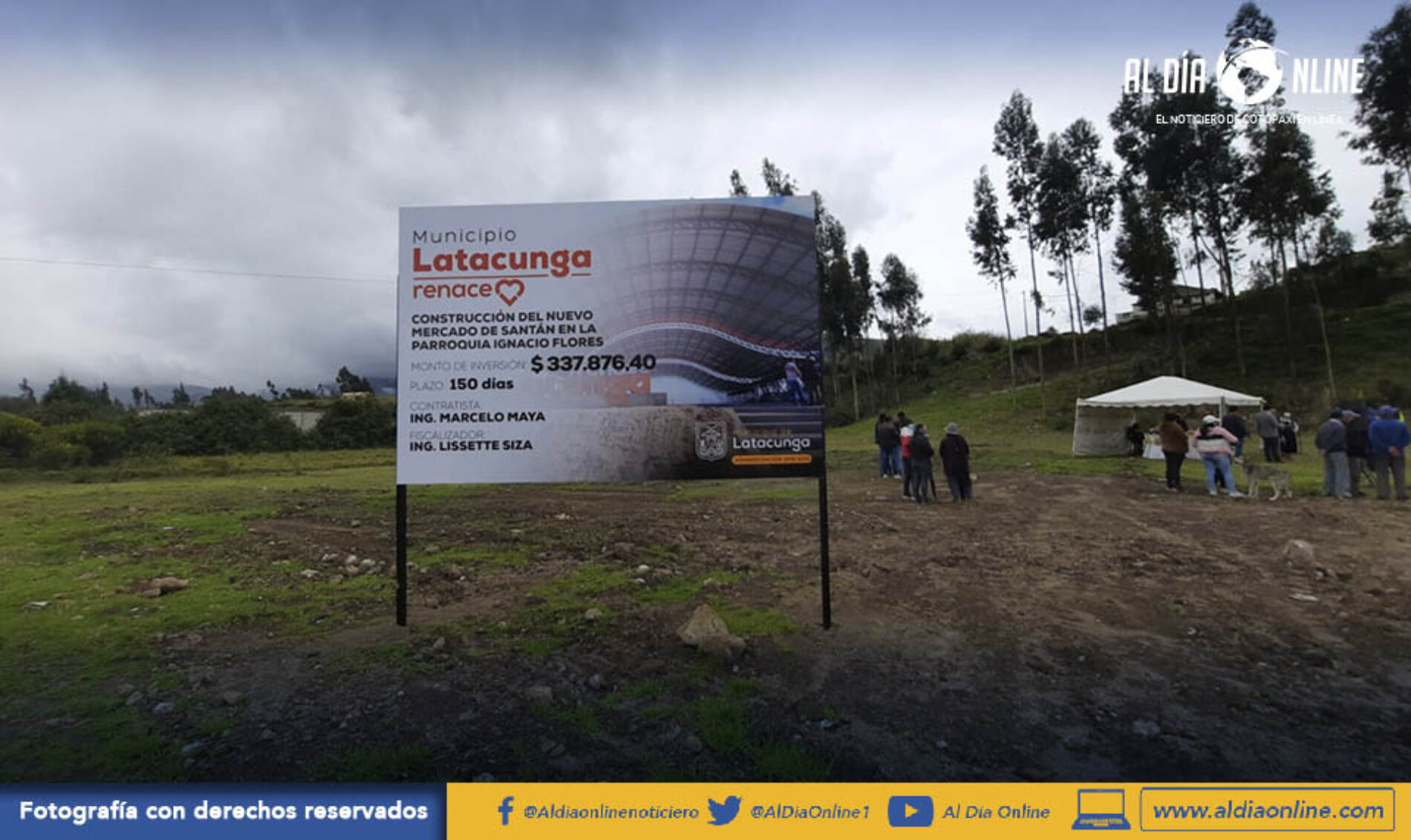 MERCADO DE PRODUCTORES SANTÁN EN 150 DÍAS SE INAUGURARÁ LA OBRA. (VIDEO)