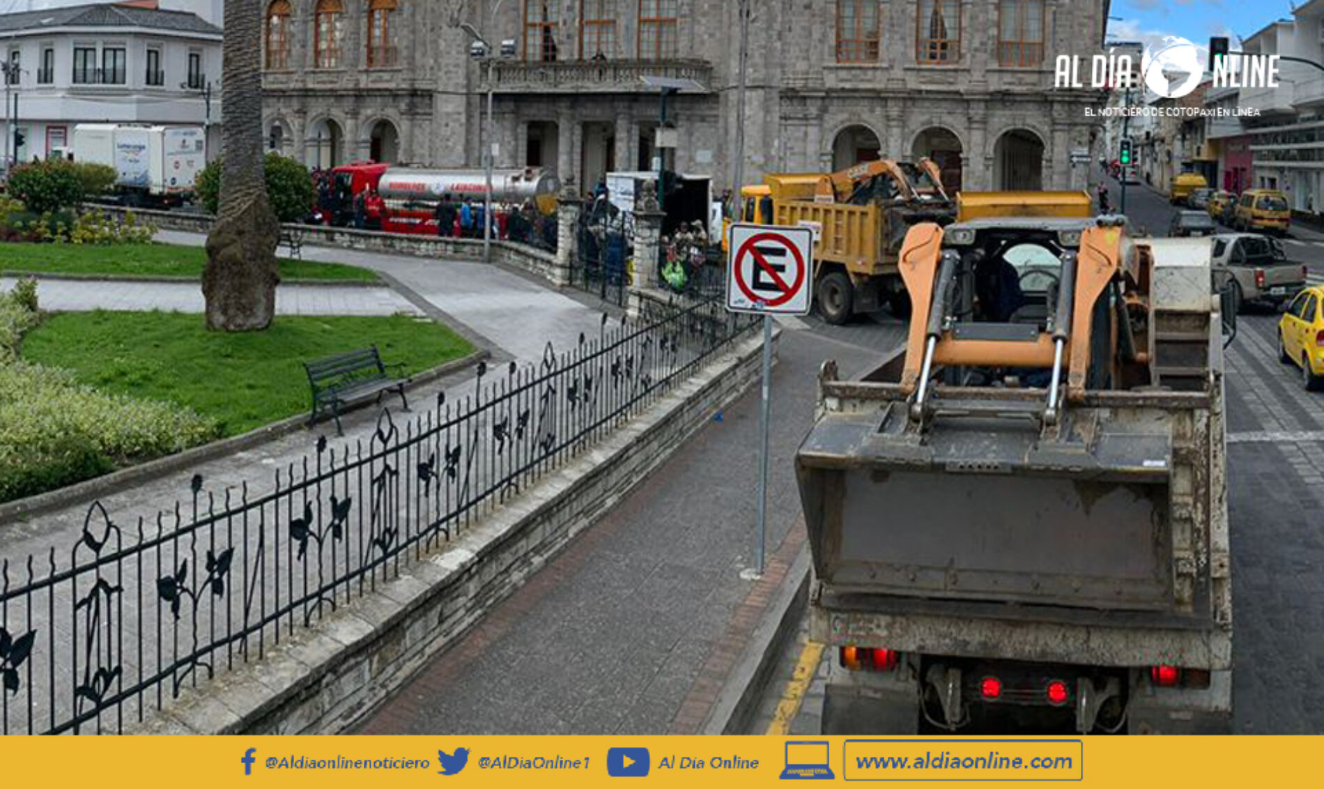 MUNICIPIO DE LATACUNGA INICIA JORNADA PERMANENTE DE LIMPIEZA DE LAS CALLES DE LA CIUDAD