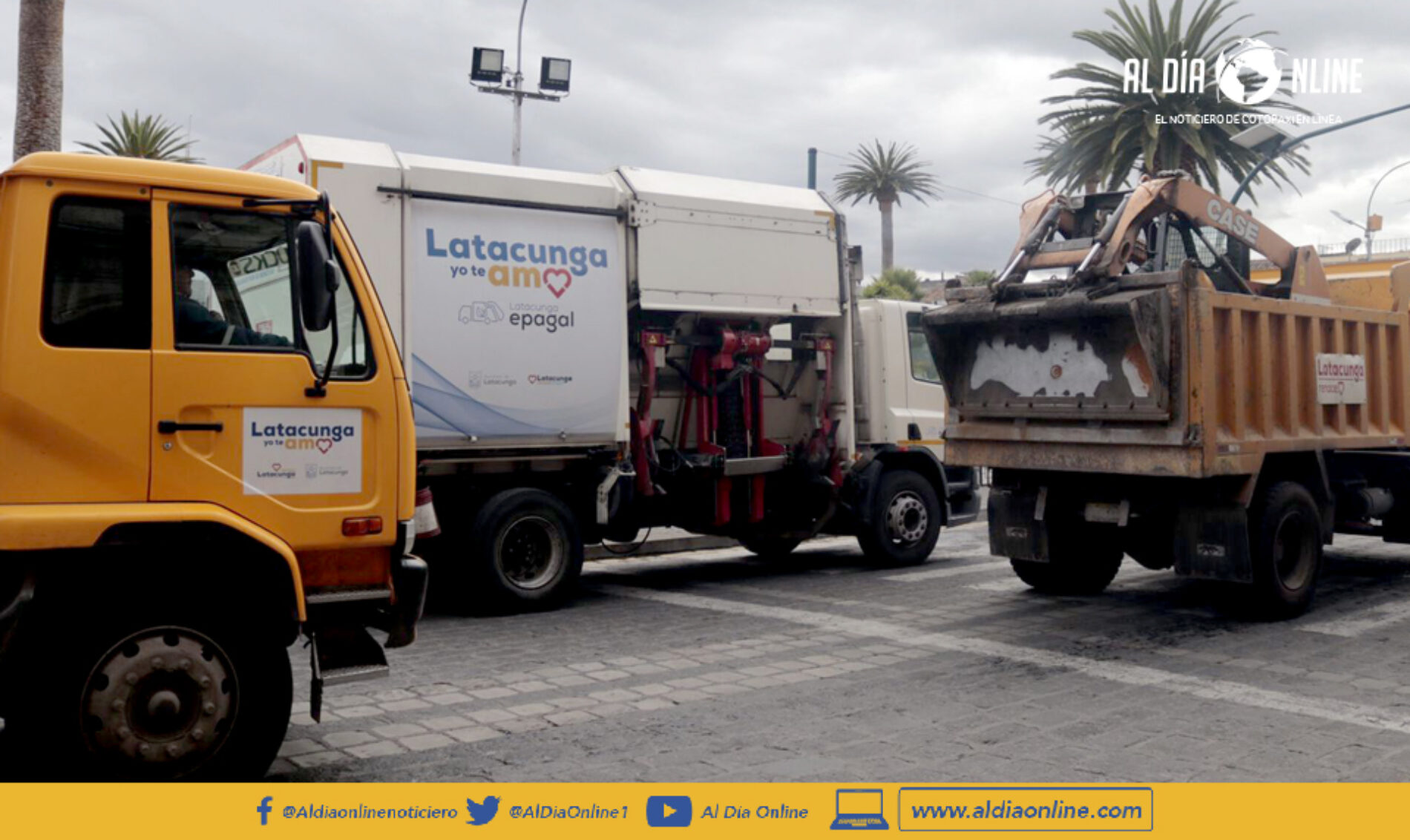 MUNICIPIO DE LATACUNGA INICIA JORNADA PERMANENTE DE LIMPIEZA DE LAS CALLES DE LA CIUDAD