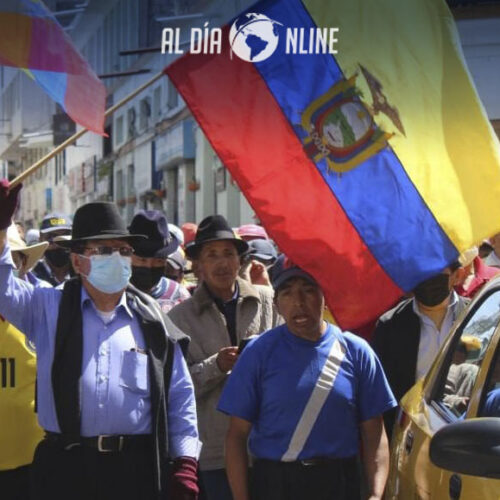 LUNES A LAS 10H00 MOVILIZACIÓN SE CONCENTRA EN CUTUGLAGUA AL INGRESO SUR DE QUITO (VIDEO)
