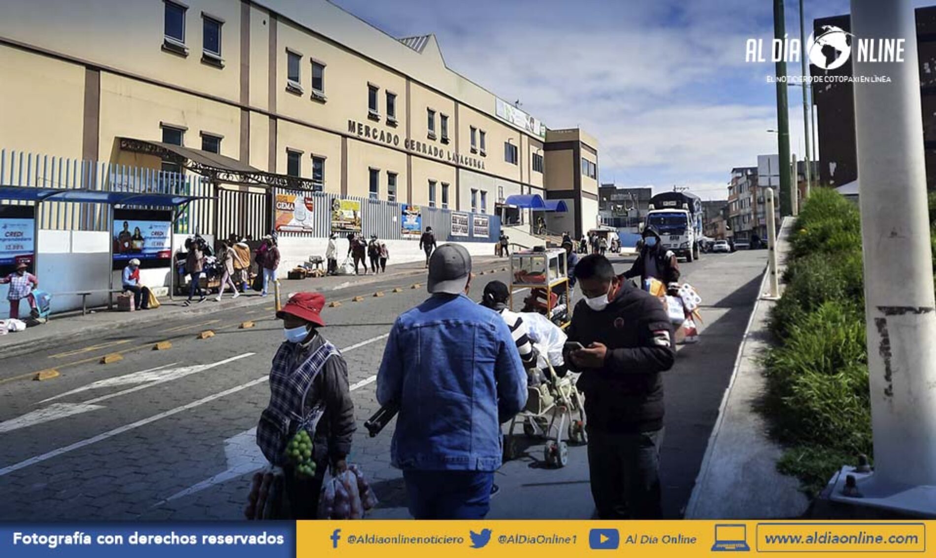 MANIFESTACIONES OCASIONARÍAN PÉRDIDAS ECONÓMICAS PARA MERCADOS DE LATACUNGA. (VIDEO)