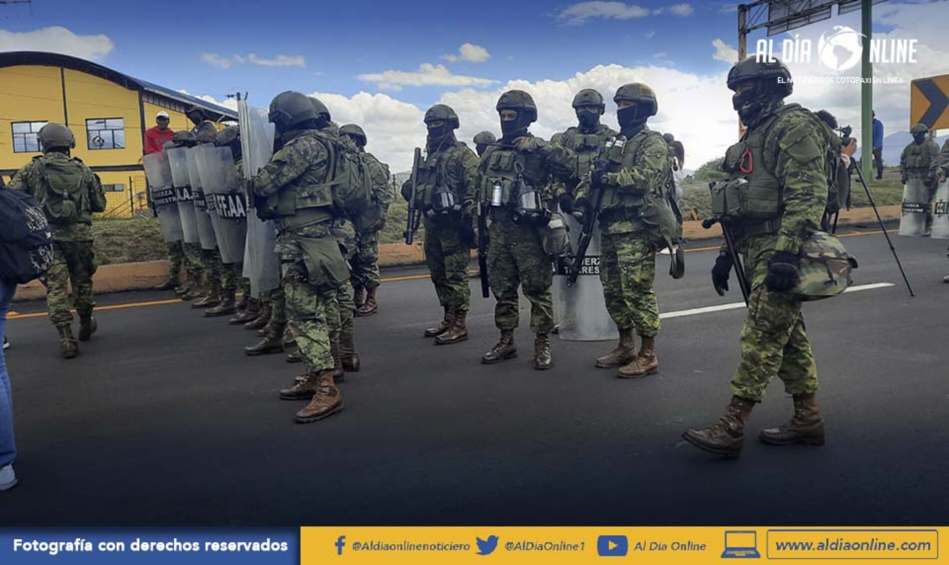 GOBERNADOR DE COTOPAXI ASEGURA QUE MANIFESTACIONES VIOLENTAS SE HAN DADO DESDE EL INICIO.(AUDIO)