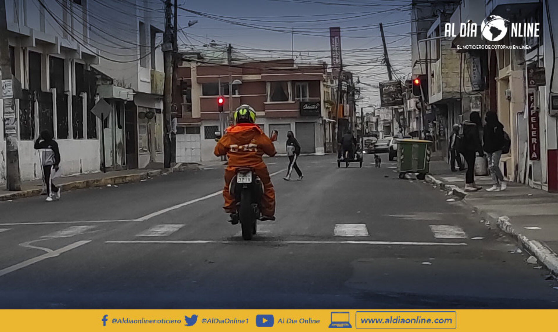 INICIO DE MOVILIZACIONES CON RELATIVA CALMA EN COTOPAXI VÍAS INTERNAS TRANSITABLES