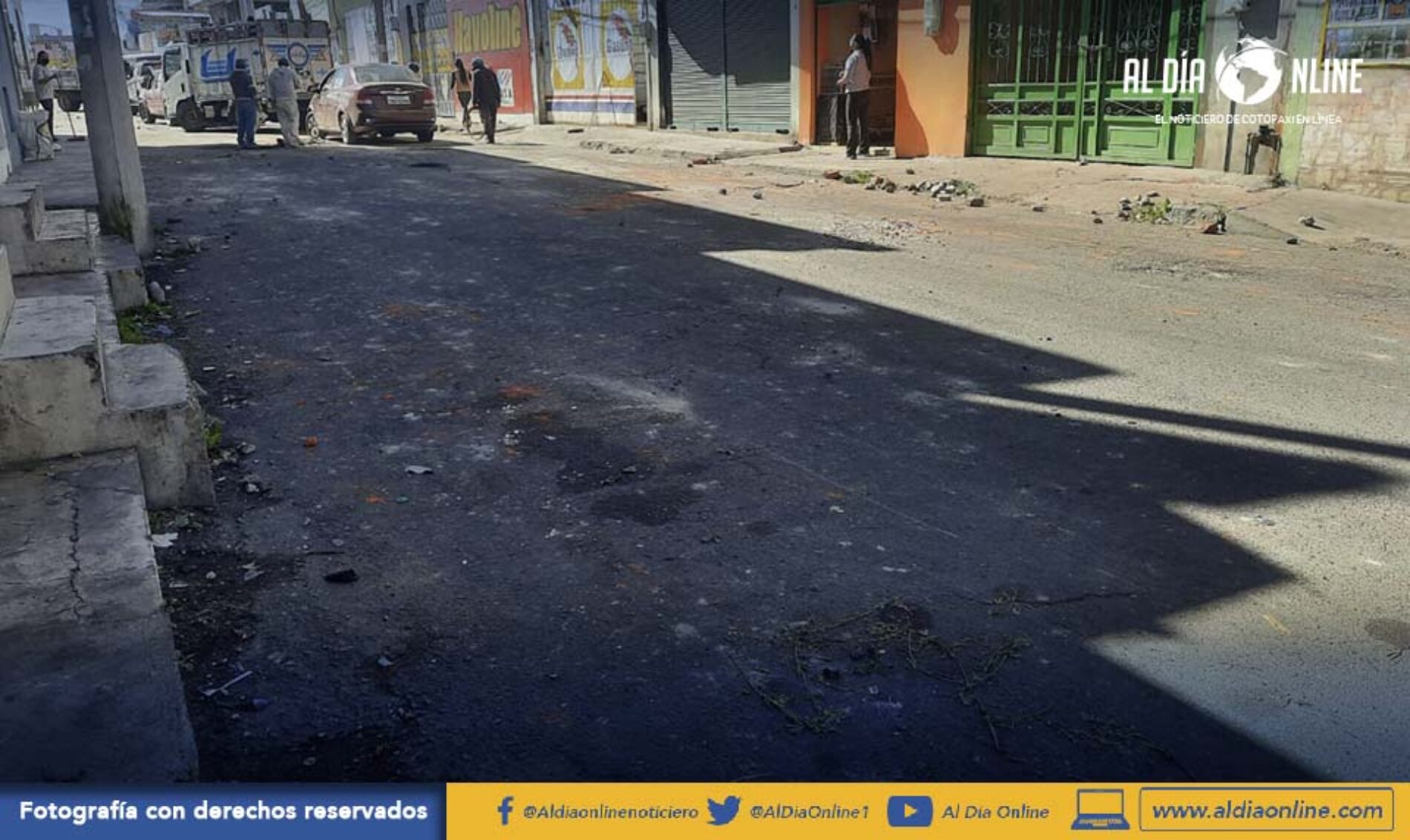 EPAGAL VERIFICÓ QUE ALGUNOS ECOTACHOS FUERON DAÑADOS DURANTE PROTESTAS. (VIDEO)