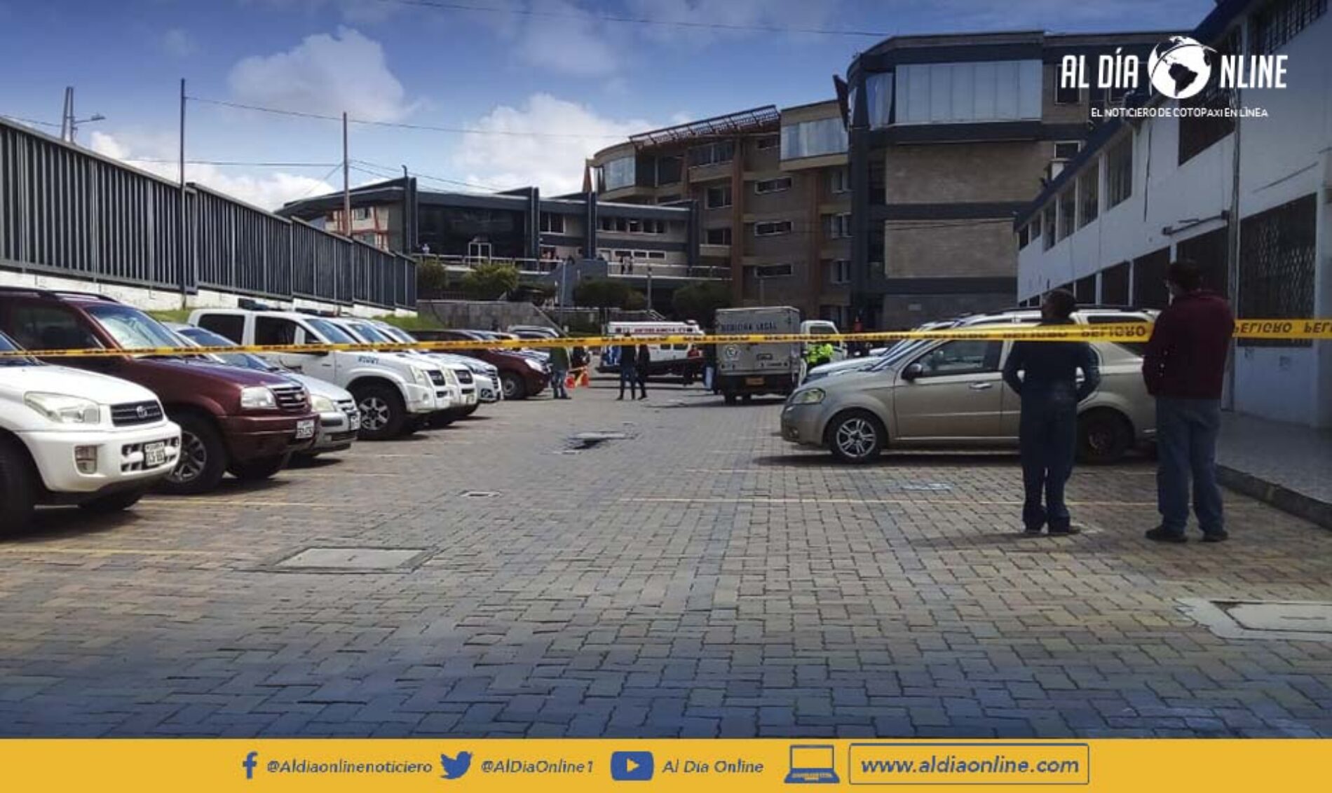 TRABAJADOR DE LA UTC FALLECIÓ DENTRO DE SU VEHÍCULO. (VIDEO)