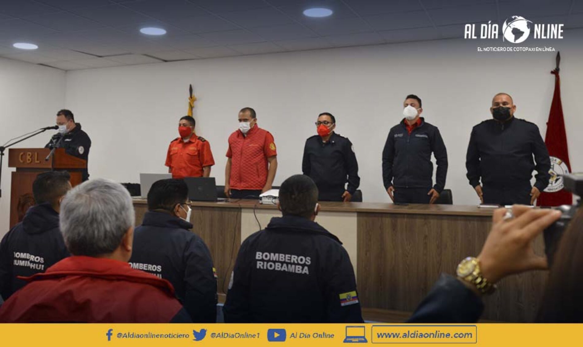 CAPACITACIÓN A BOMBEROS DE TODO EL PAÍS SE LLEVÓ A CABO EN LATACUNGA. (VIDEO)
