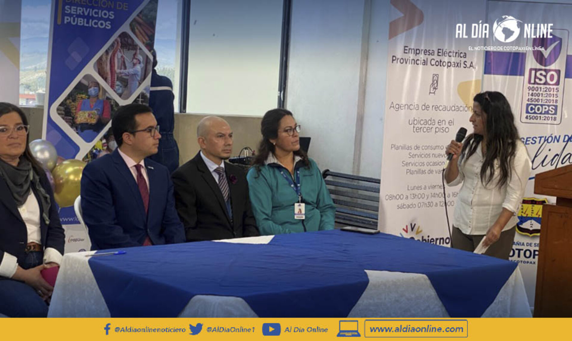 ELEPCO S.A. INAUGURÓ NUEVA AGENCIA DE RECAUDACIÓN EN EL SALTO. (VIDEO)