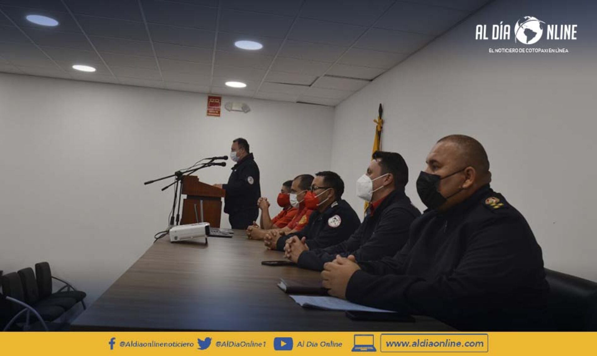 CAPACITACIÓN A BOMBEROS DE TODO EL PAÍS SE LLEVÓ A CABO EN LATACUNGA. (VIDEO)
