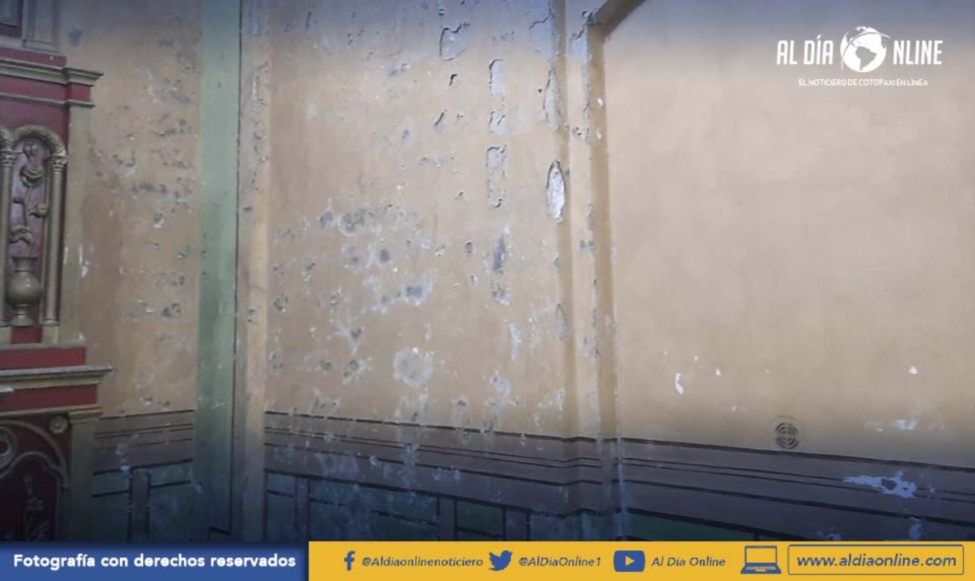 PARTIDA PRESUPUESTARIA SERÍA ELIMINADA PARA INTERVENCIÓN DE IGLESIA LA MERCED. (VIDEO)