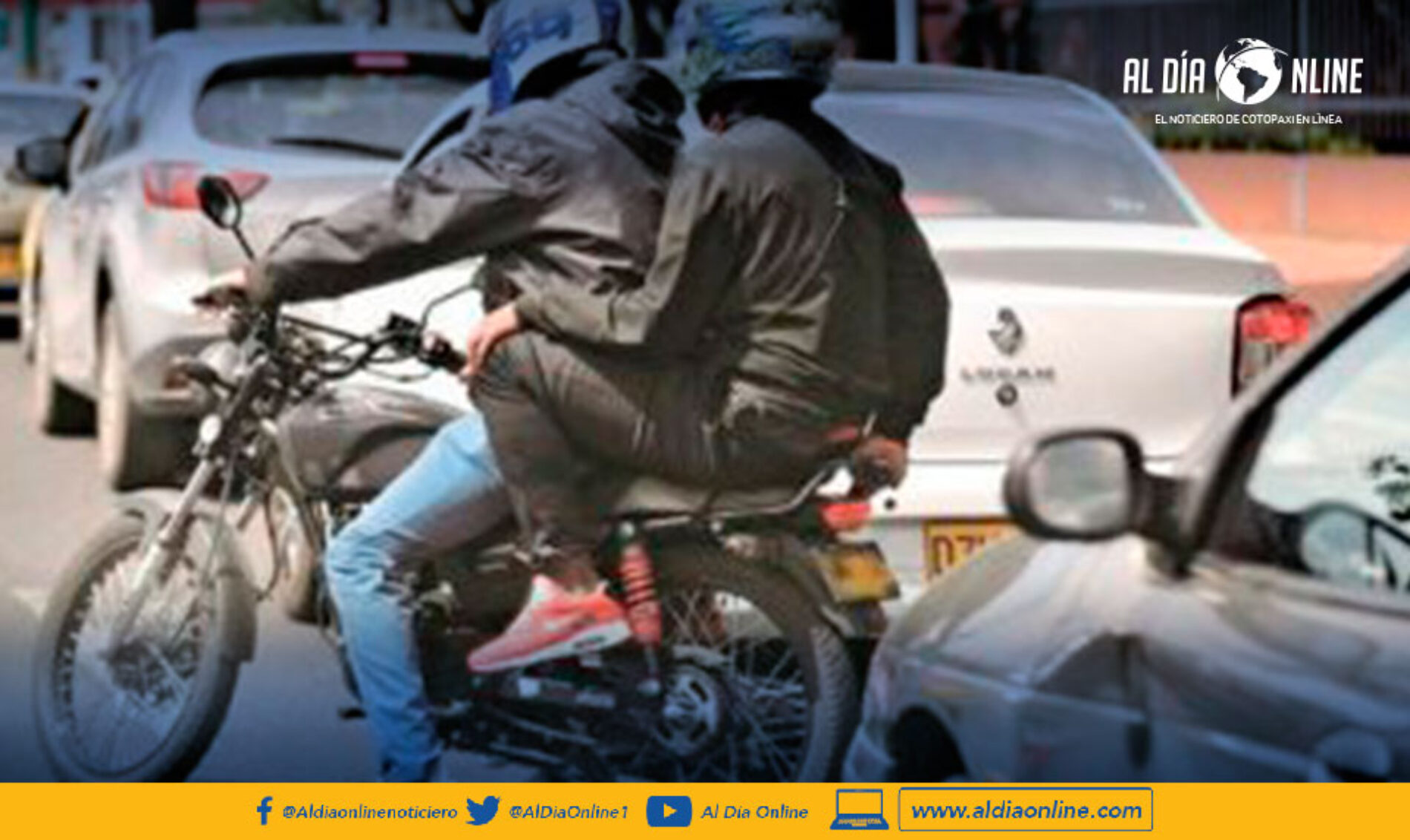 ANT PROHÍBE LA CIRCULACIÓN DE DOS PERSONAS EN MOTO EN ECUADOR