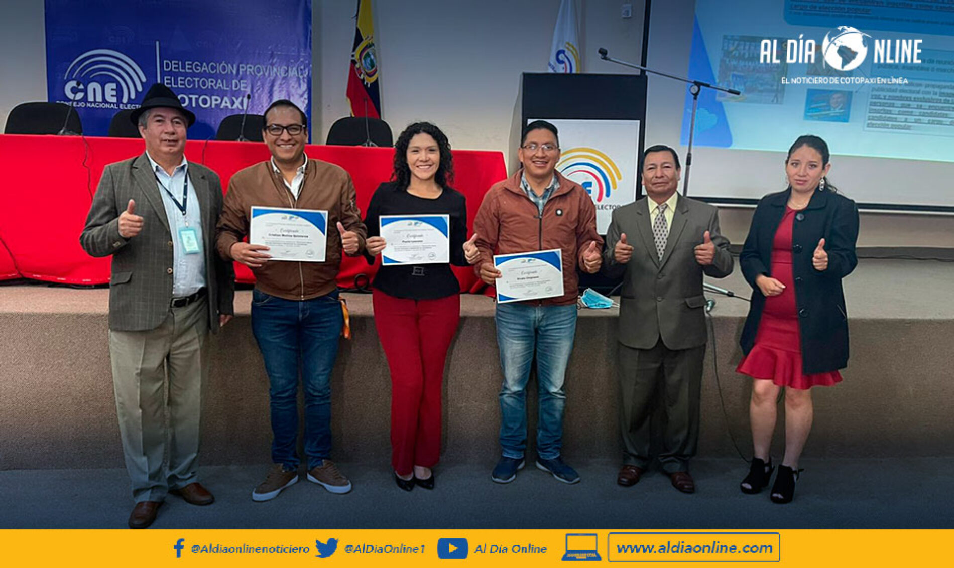 DELEGACIÓN ELECTORAL DE COTOPAXI CAPACITÓ A ORGANIZACIONES POLÍTICAS