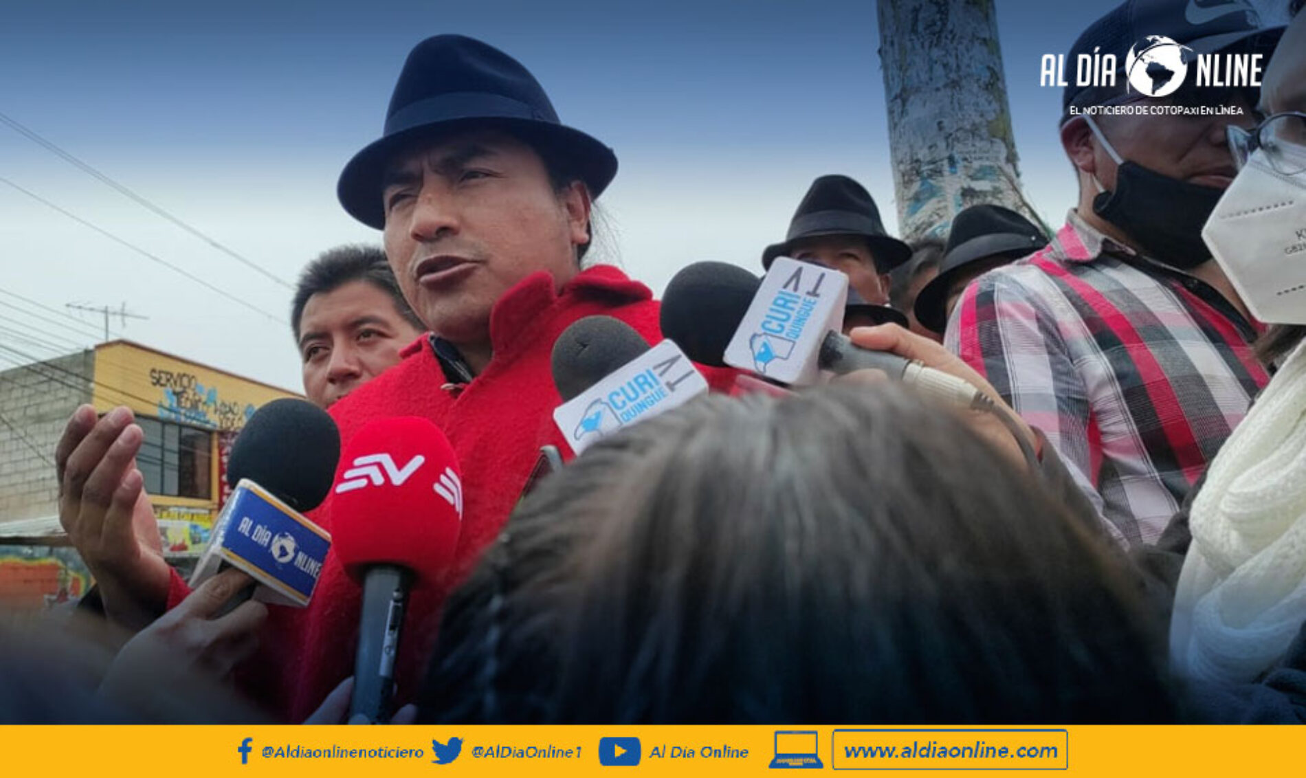 IZA LLAMA A LAS COMUNIDADES INDÍGENAS A SEGUIR CON LAS PROTESTAS