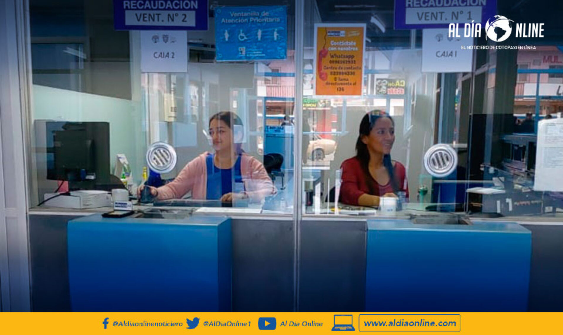ELEPCO S.A. COTOPAXI MANTIENE RECAUDACIÓN Y ATENCIÓN PERMANENTE