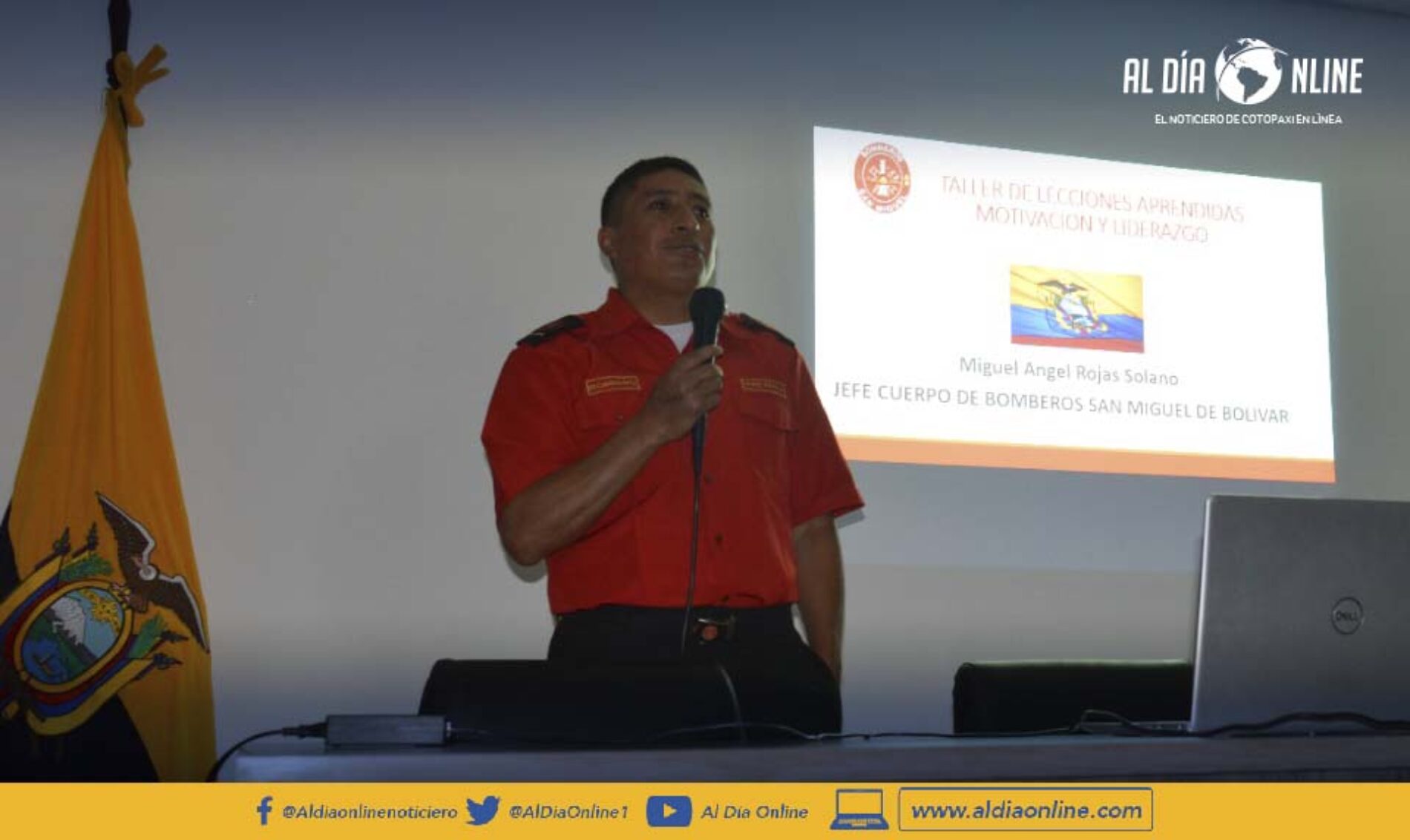 CAPACITACIÓN A BOMBEROS DE TODO EL PAÍS SE LLEVÓ A CABO EN LATACUNGA. (VIDEO)