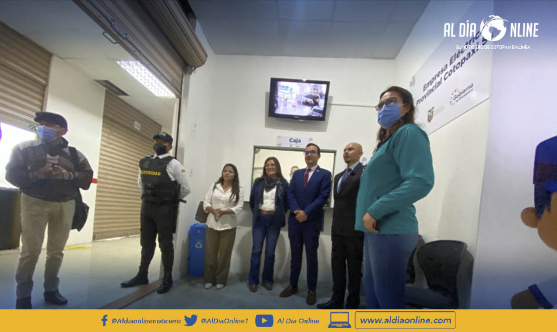 ELEPCO S.A. INAUGURÓ NUEVA AGENCIA DE RECAUDACIÓN EN EL SALTO. (VIDEO)