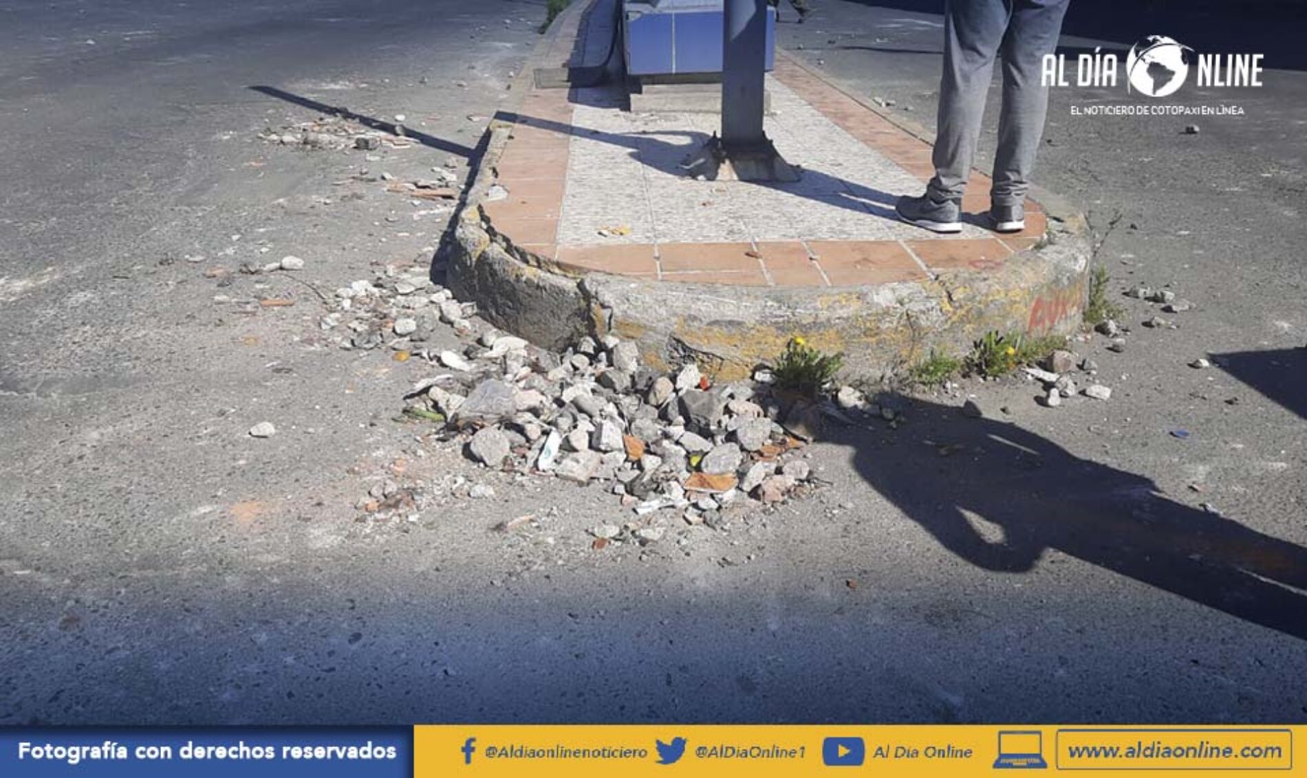 EPAGAL VERIFICÓ QUE ALGUNOS ECOTACHOS FUERON DAÑADOS DURANTE PROTESTAS. (VIDEO)
