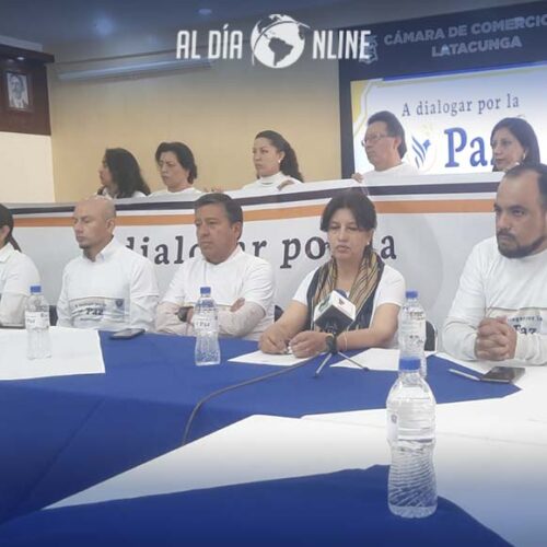 PLATAFORMA COTOPAXI PRODUCTIVO PIDE EL DIÁLOGO ENTRE EL GOBIERNO Y LA CONAIE. (VIDEO)