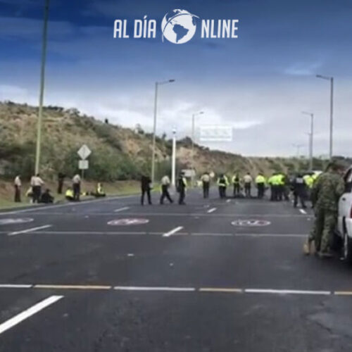 UN FALLECIDO TRAS CAER A UNA QUEBRADA EN COLLAS DURANTE PROTESTAS