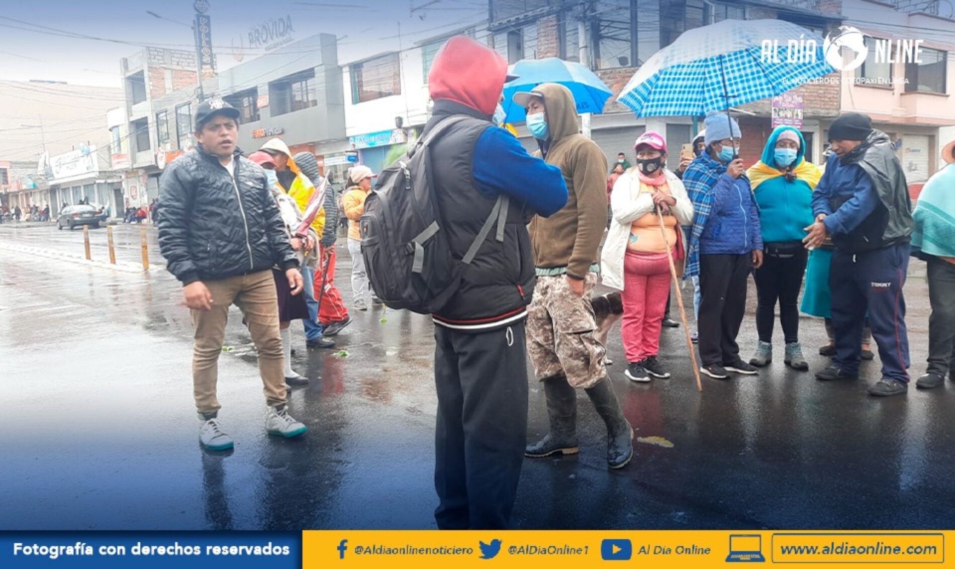 SANTÁN CHICO SOLICITA GARANTÍAS A PRODUCTORES DE COTOPAXI. (VIDEO)