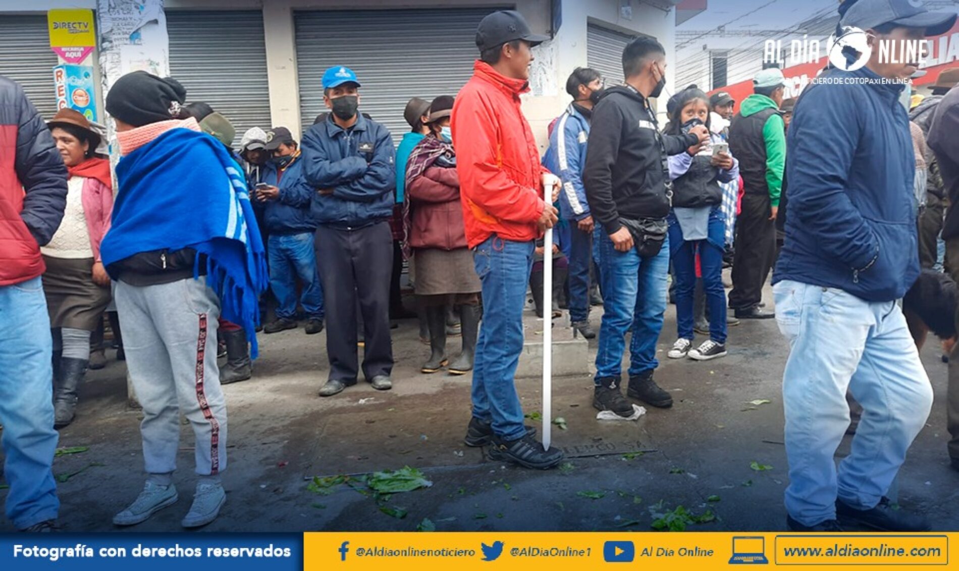 SANTÁN CHICO SOLICITA GARANTÍAS A PRODUCTORES DE COTOPAXI. (VIDEO)