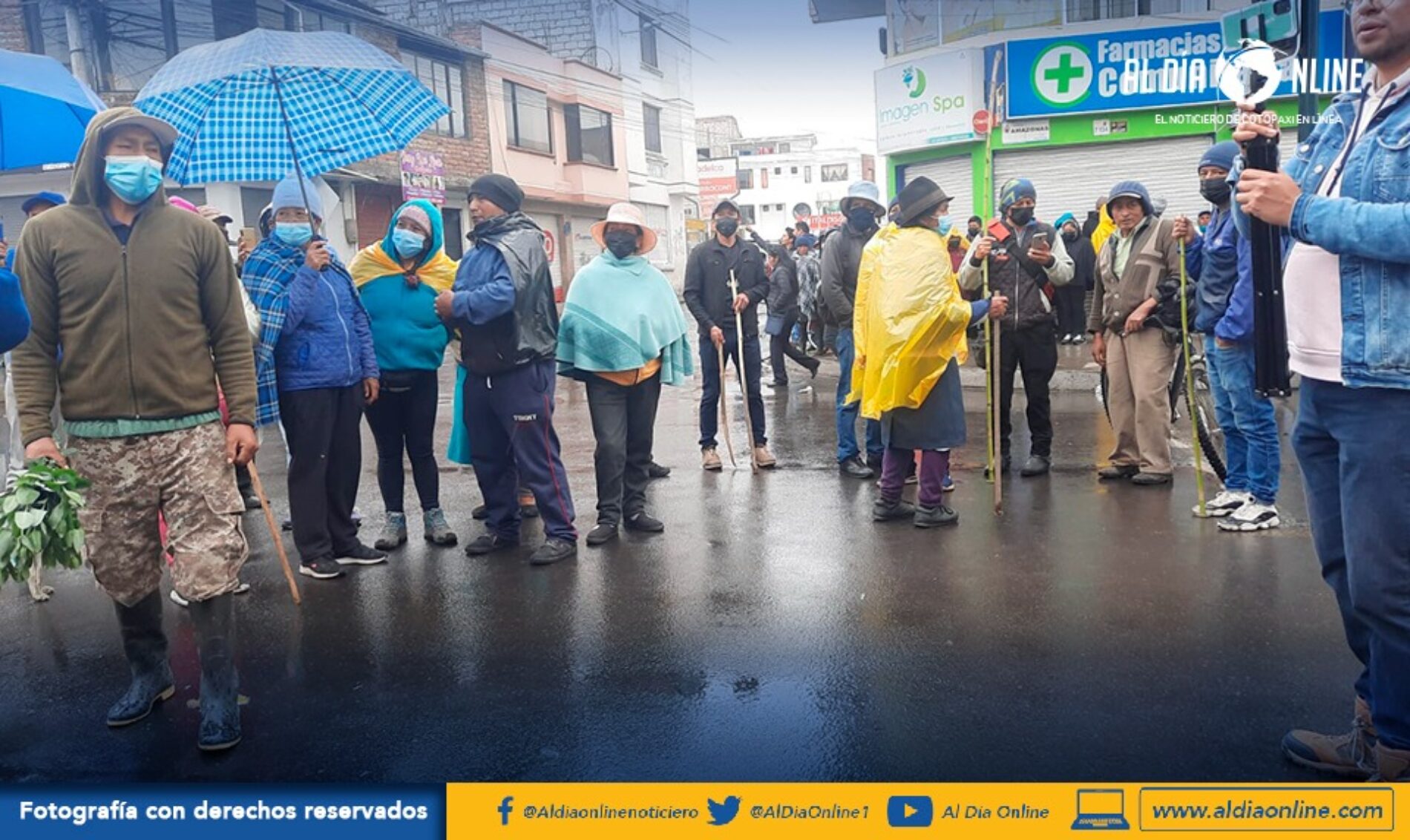 SANTÁN CHICO SOLICITA GARANTÍAS A PRODUCTORES DE COTOPAXI. (VIDEO)