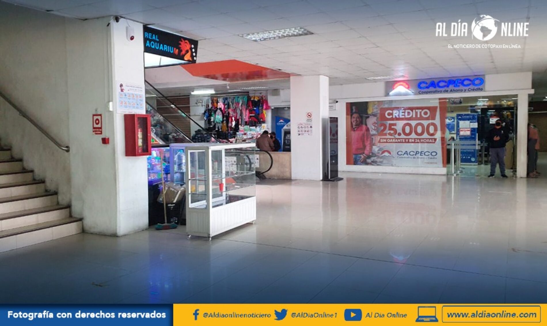 EN EL CENTRO COMERCIAL EL SALTO COMERCIANTES AFECTADOS POR PARALIZACIÓN NACIONAL. (VIDEO)