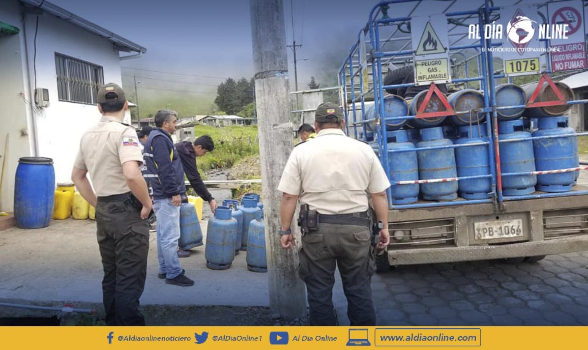 GOBERNACIÓN DE COTOPAXI ANUNCIÓ GESTIÓN PARA TRANSPORTE DE GAS DOMÉSTICO. (VIDEO)