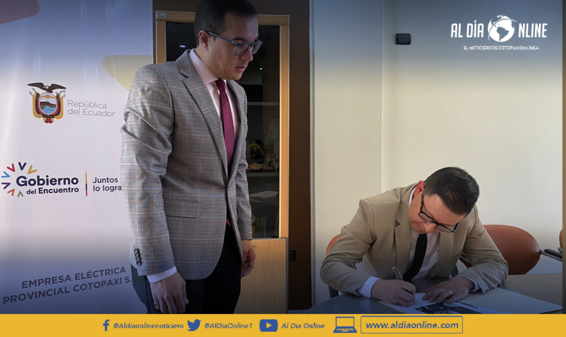 FELIPE LÓPEZ DEJA EL CARGO Y MAURICIO MEDINA ES EL NUEVO PRESIDENTE EJECUTIVO DE ELEPCO S.A.
