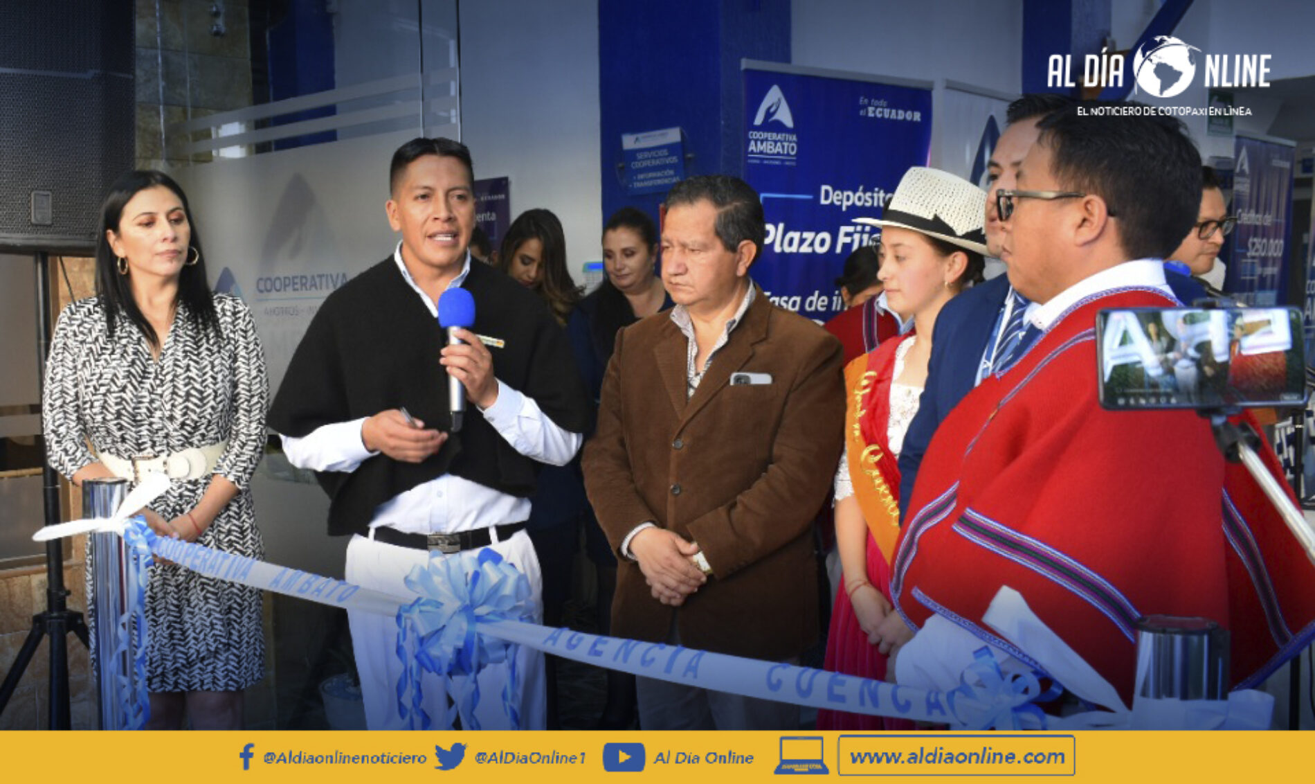 COOPERATIVA AMBATO ABRIÓ SU AGENCIA NÚMERO 17 EN CUENCA, ATENAS DEL ECUADOR