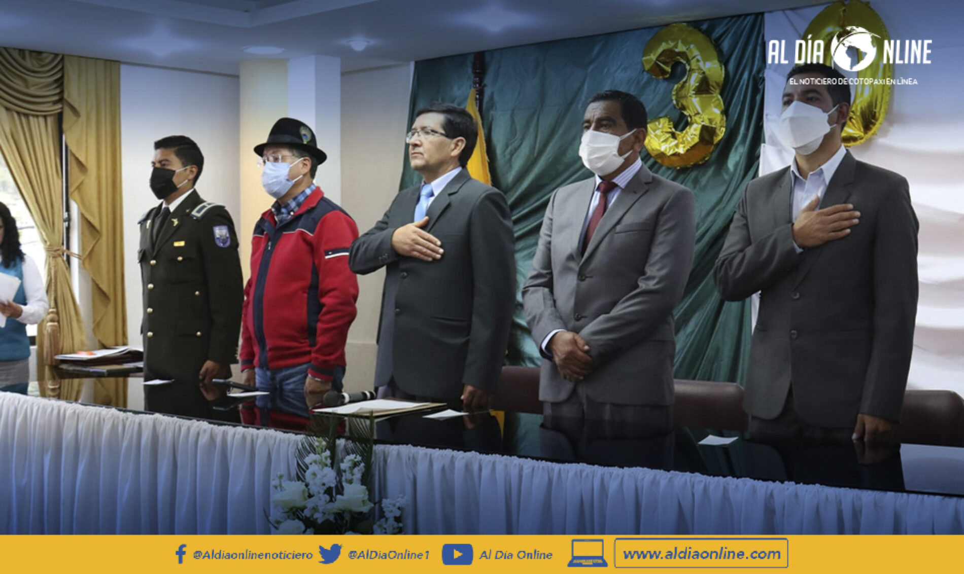 SIGCHOS CELEBRÓ SUS 30 AÑOS DE CANTONIZACIÓN CON VARIOS EVENTOS Y SESIÓN SOLEMNE