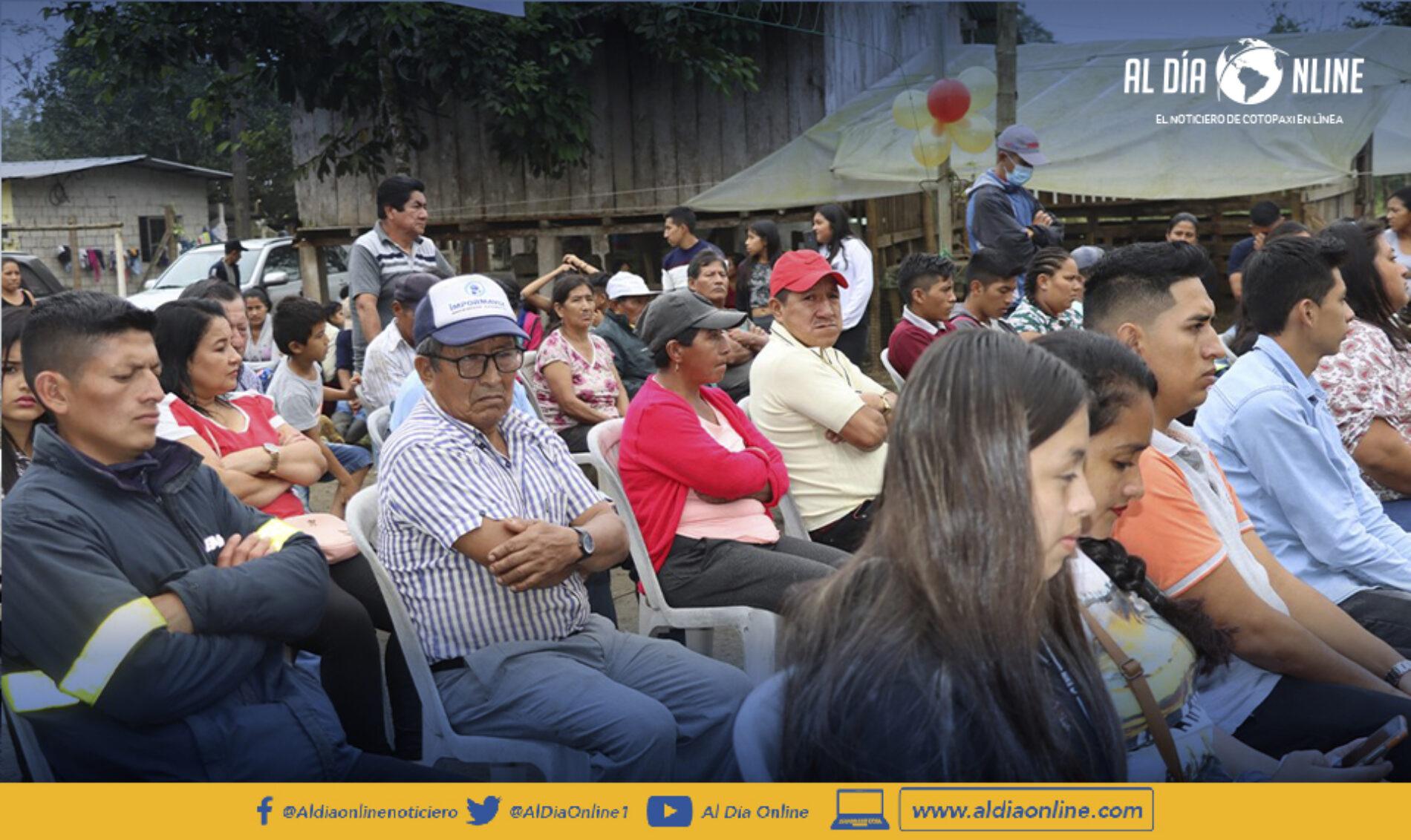 COLOCACIÓN DE LA PRIMERA PIEDRA PARA LA CONSTRUCCIÓN DEL SISTEMA DE AGUA POTABLE EN TINGO LA ESPERANZA