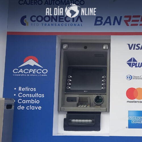 CACPECO IMPLEMENTA CAJERO AUTOMÁTICO EN AGENCIA DEL CANTÓN SIGCHOS
