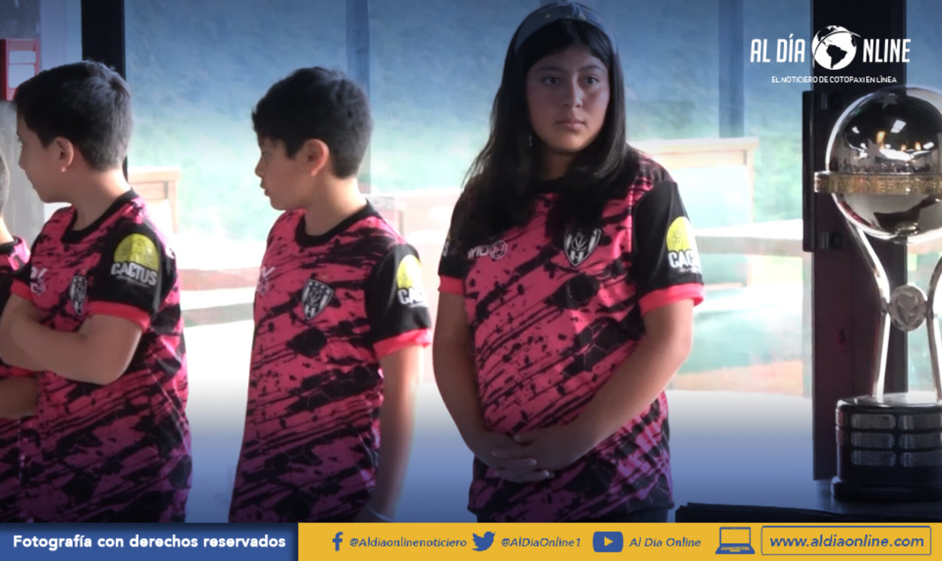 ESCUELA VACACIONAL Y PERMANENTE INAUGURÓ EL CLUB INDEPENDIENTE DEL VALLE EN SALCEDO (VIDEO)
