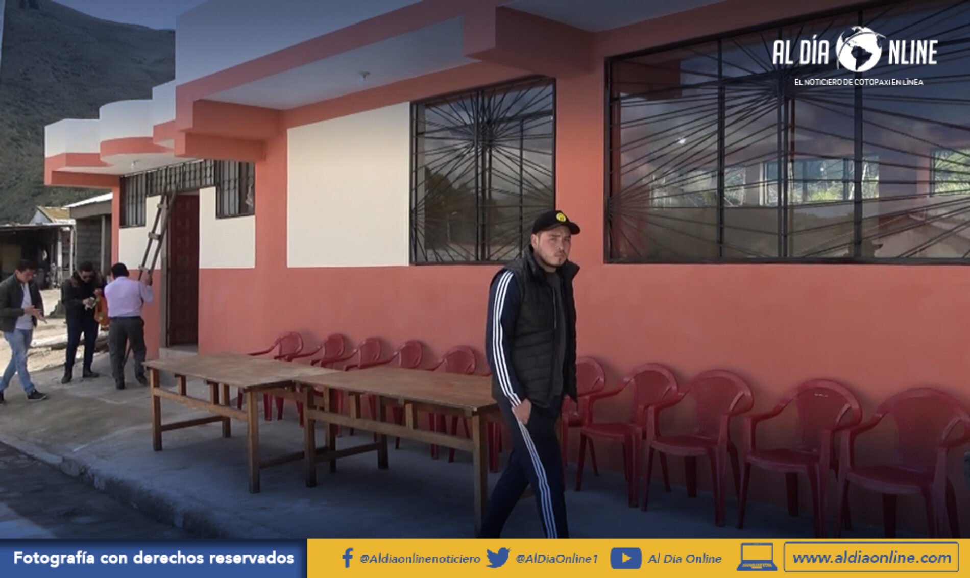 CHILLA SAN ANTONIO DE SE BENEFICIA DE OBRA CONSTRUIDA POR EL GAD.M SAQUISILÍ (VIDEO)