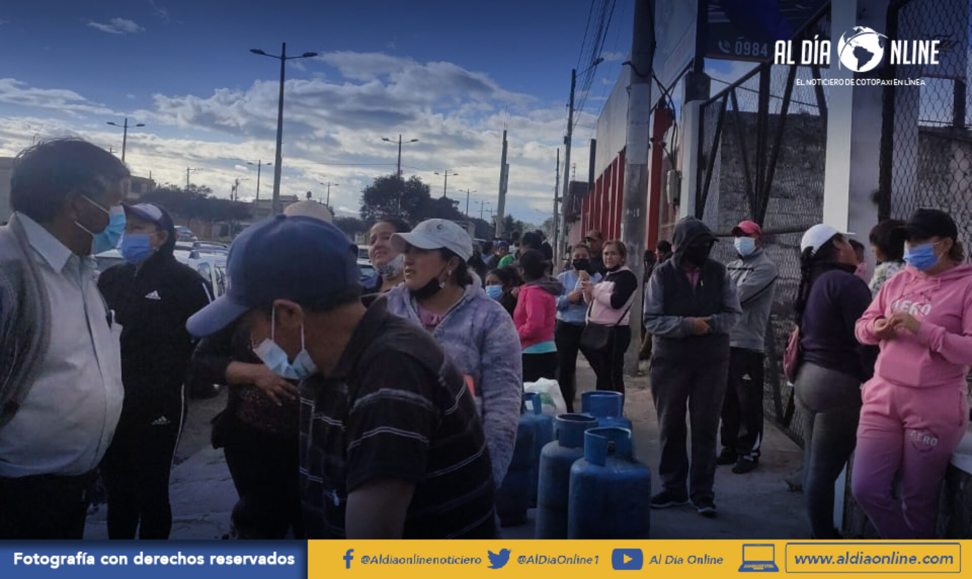CENTRO DE ACOPIO DE GAS SOLO ENTREGAN A DISTRIBUIDORES Y NO A CIUDADANOS