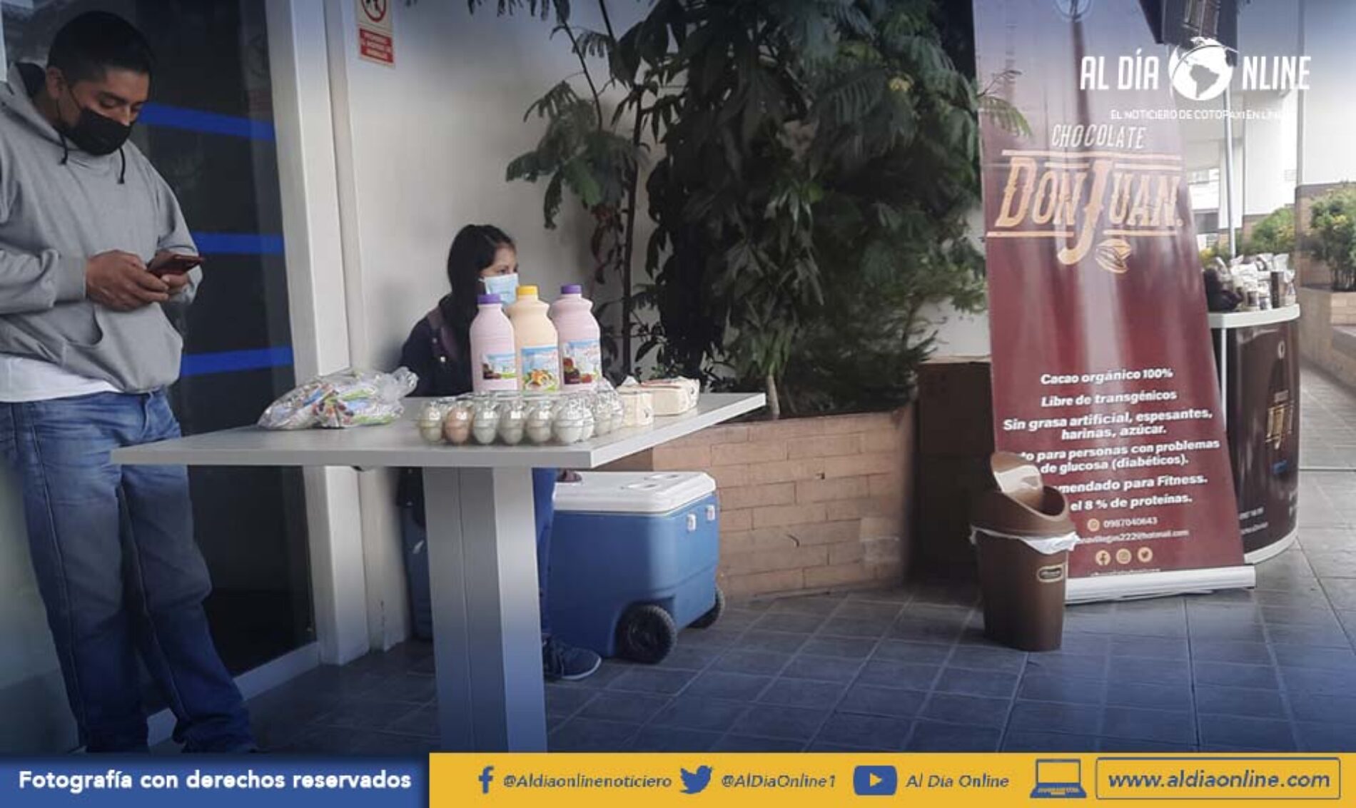MAG COTOPAXI ORGANIZÓ FERIA LÁCTEA COMO ALTERNATIVA DE REACTIVACIÓN ECONÓMICA. (VIDEO)