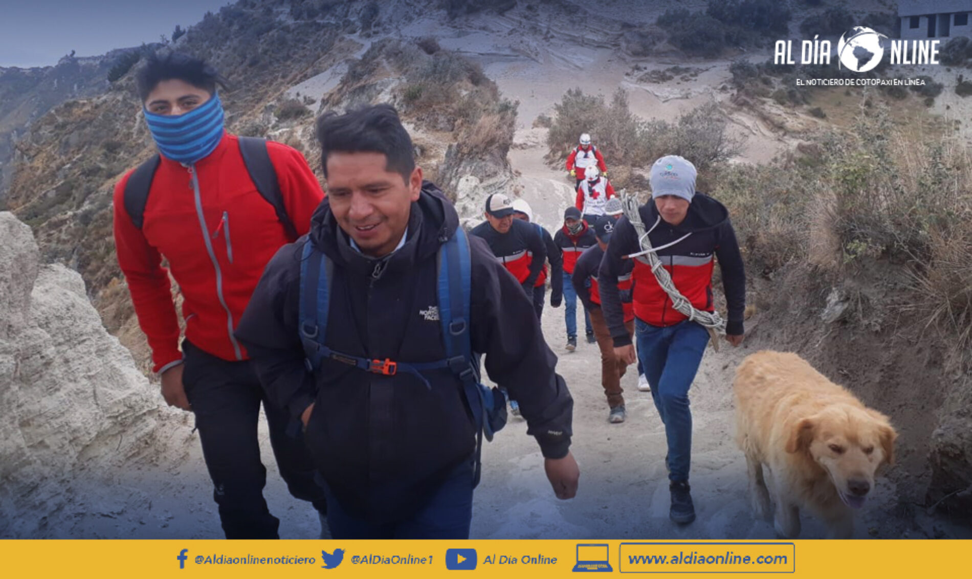 25 RESCATISTAS DE QUILOTOA  FUERON FORMADOS POR EL CUERPO DE BOMBEROS DE PUJILÍ