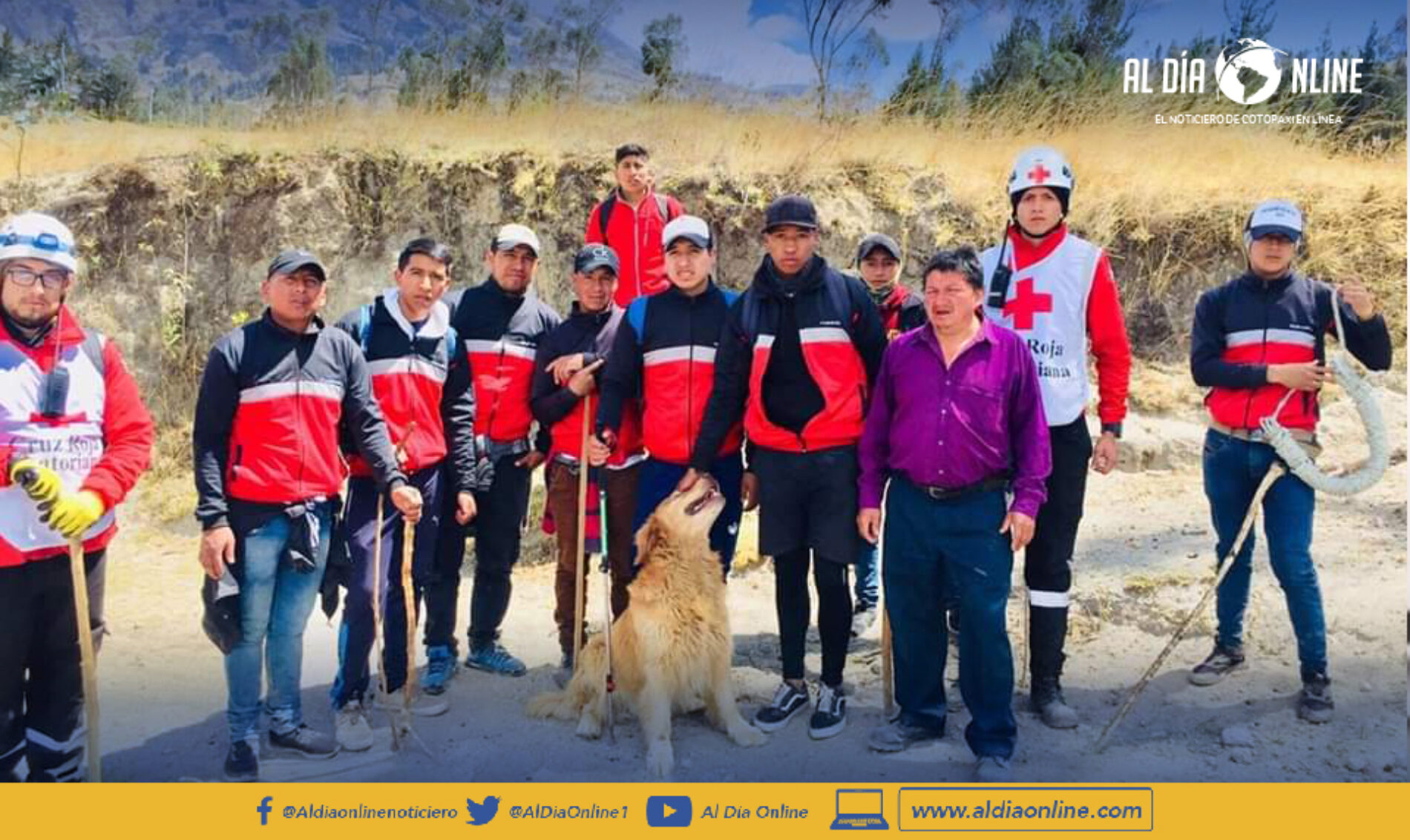 25 RESCATISTAS DE QUILOTOA  FUERON FORMADOS POR EL CUERPO DE BOMBEROS DE PUJILÍ