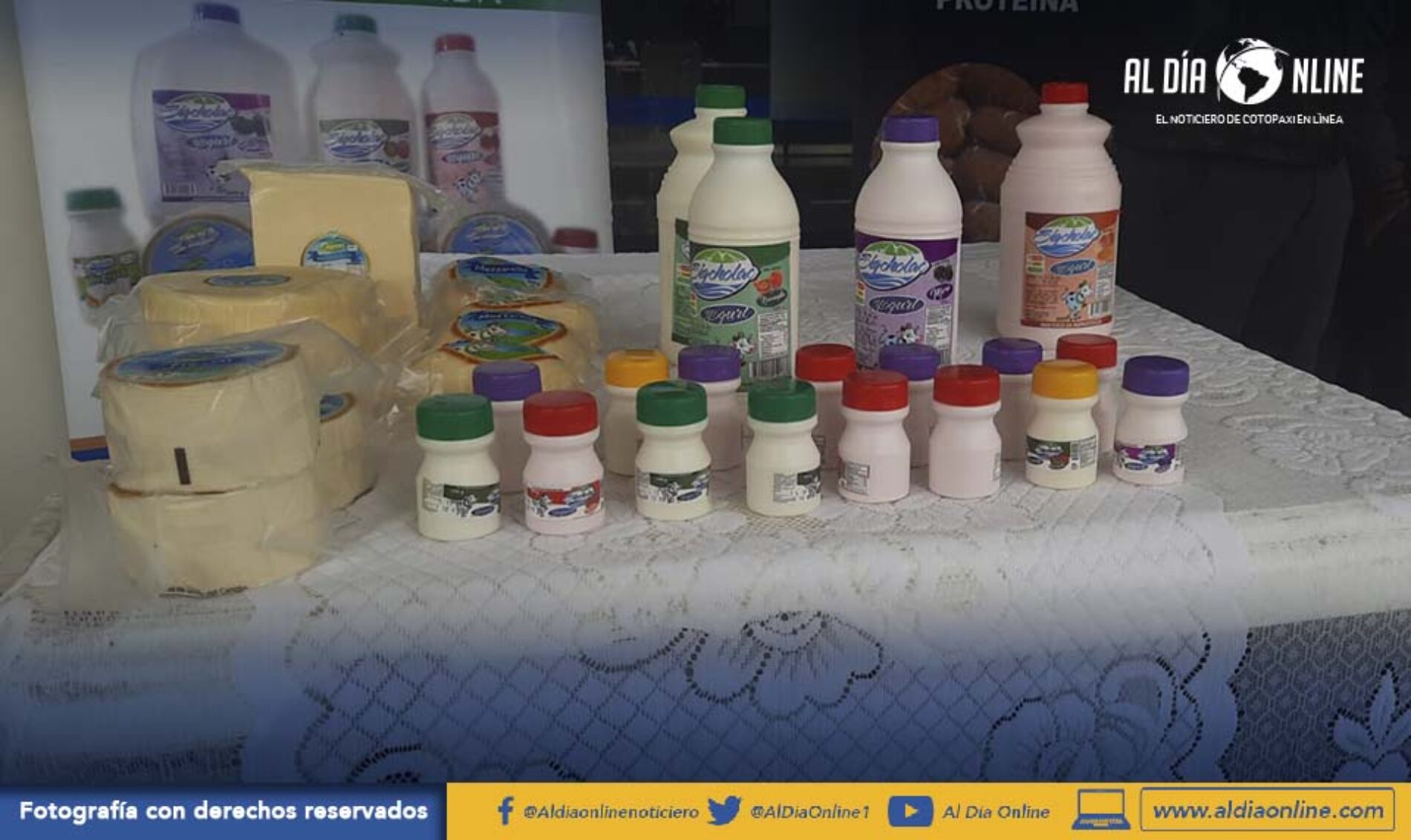 MAG COTOPAXI ORGANIZÓ FERIA LÁCTEA COMO ALTERNATIVA DE REACTIVACIÓN ECONÓMICA. (VIDEO)
