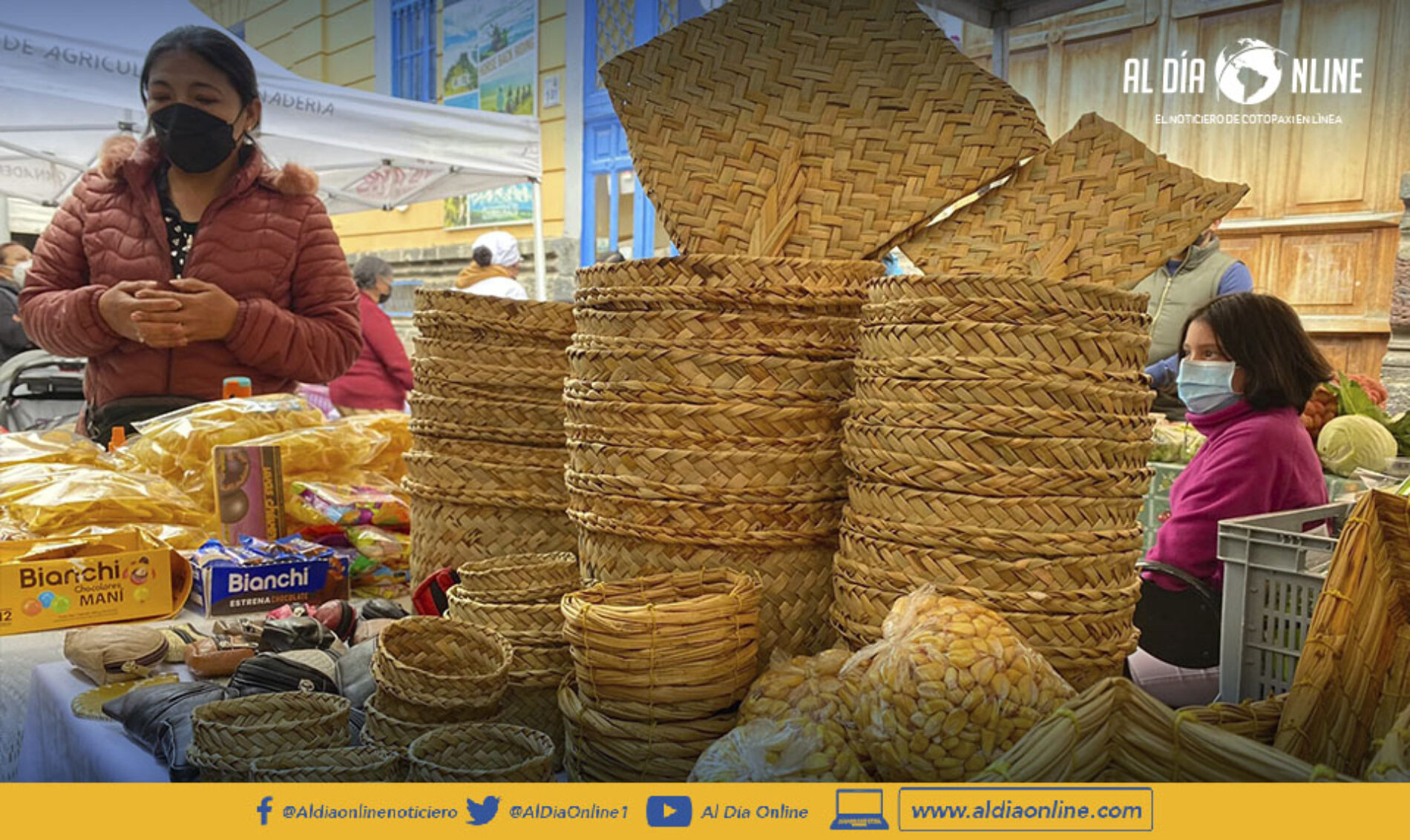 MAS DE 60 PRODUCTORES EN FERIA DE REACTIVACIÓN DE CÁMARA DE COMERCIO DE LATACUNGA. (VIDEO)